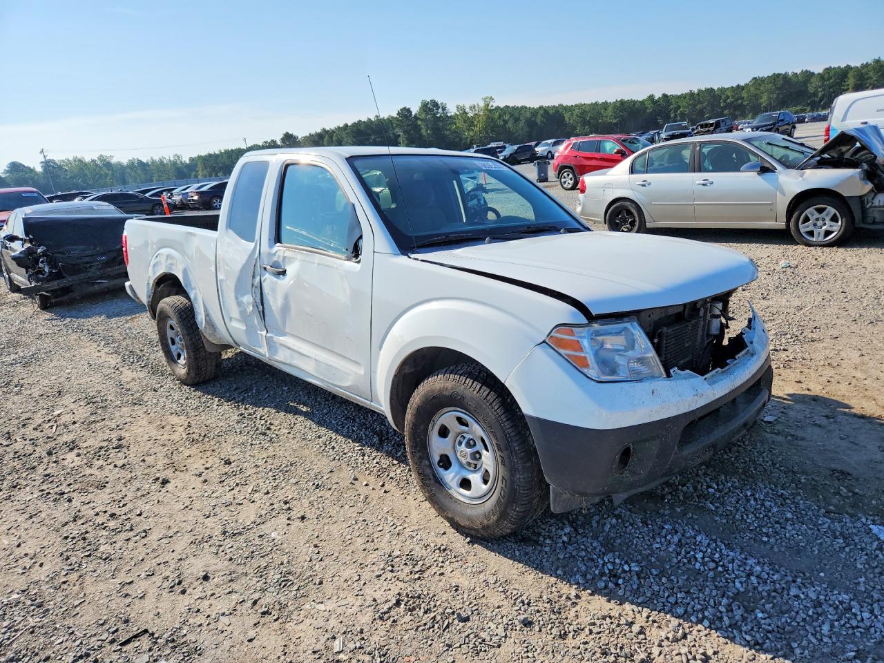 2018 Nissan Frontier S White vin: 1N6BD0CT5JN769825