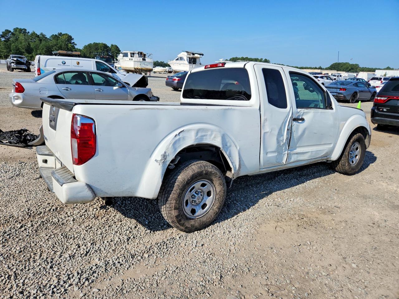 2018 Nissan Frontier S White vin: 1N6BD0CT5JN769825