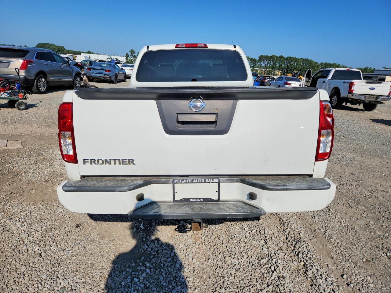 2018 Nissan Frontier S White vin: 1N6BD0CT5JN769825