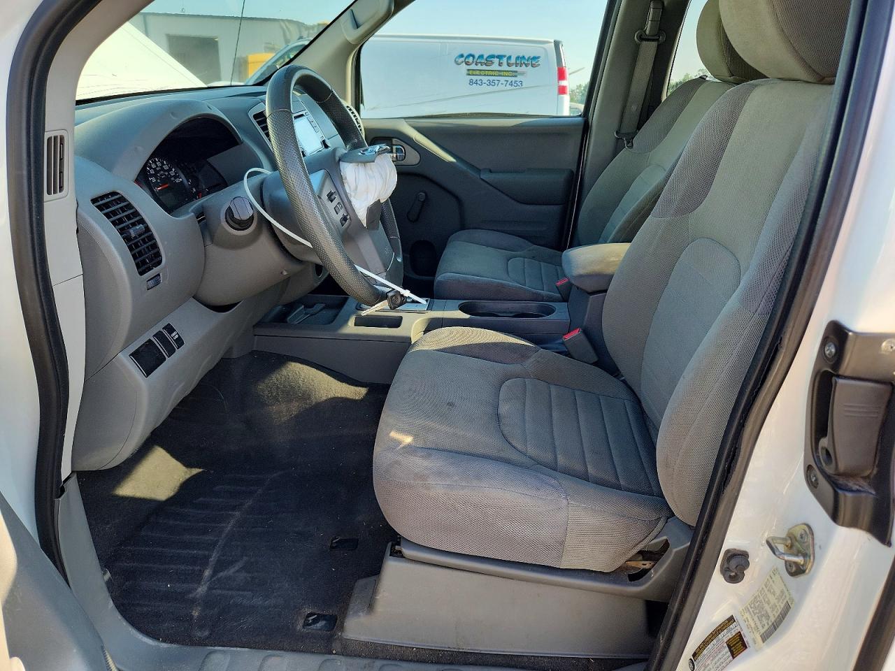 2018 Nissan Frontier S White vin: 1N6BD0CT5JN769825