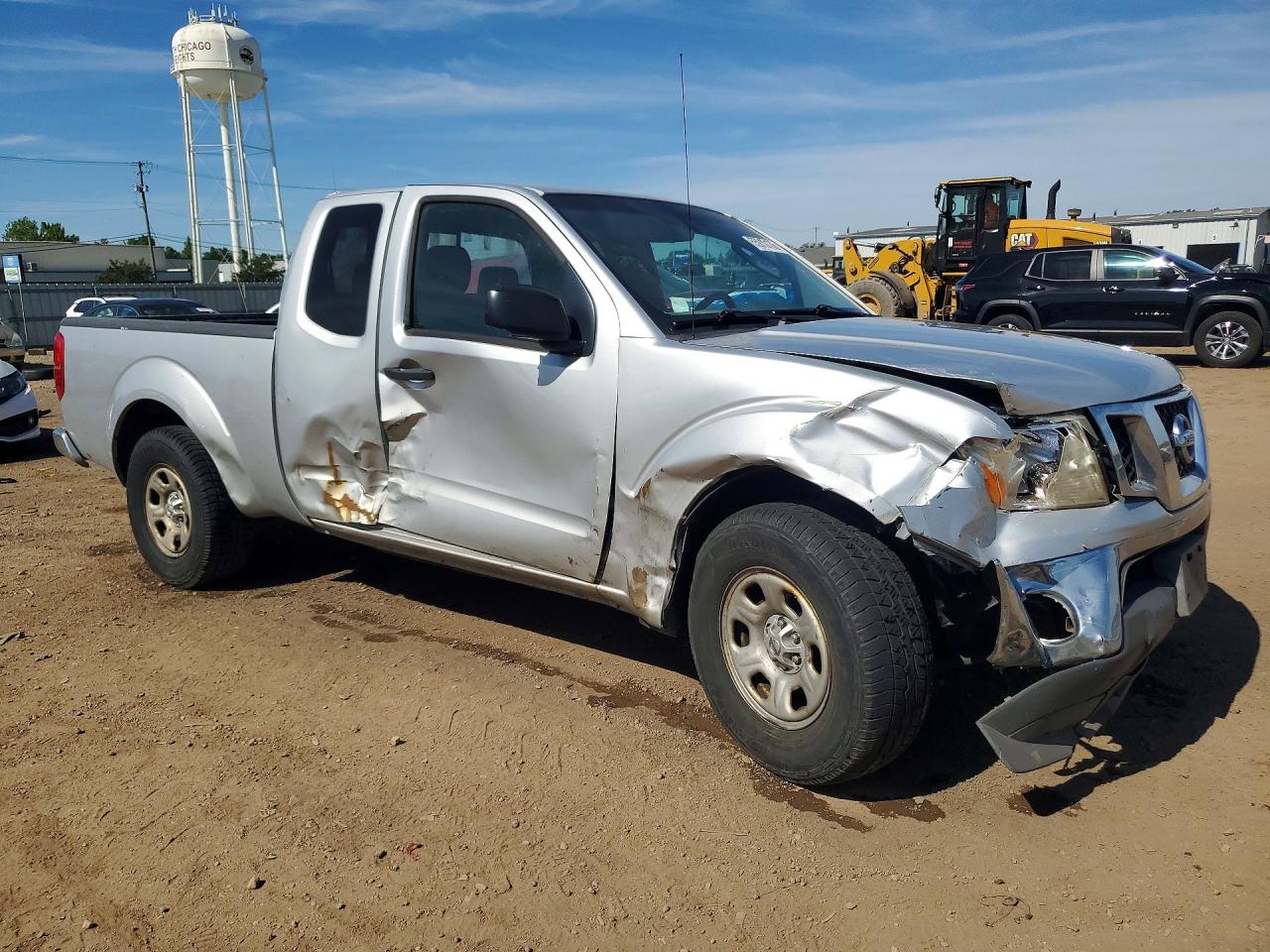 2010 Nissan Frontier Xe Silver vin: 1N6BD0CT6AC416862