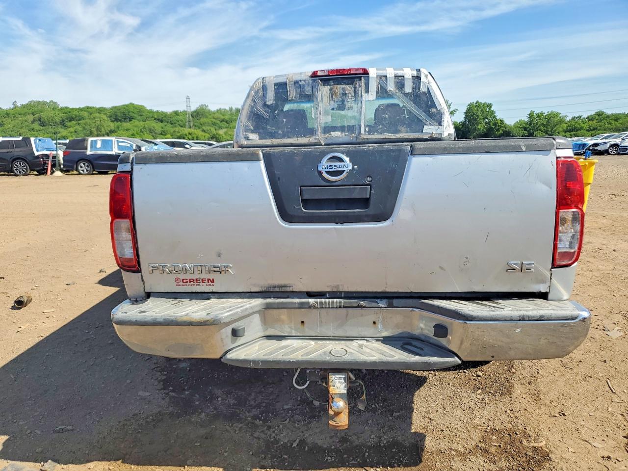 2010 Nissan Frontier Xe Silver vin: 1N6BD0CT6AC416862