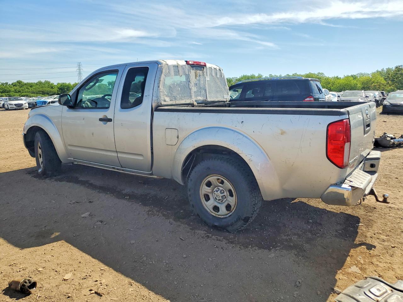 2010 Nissan Frontier Xe Silver vin: 1N6BD0CT6AC416862