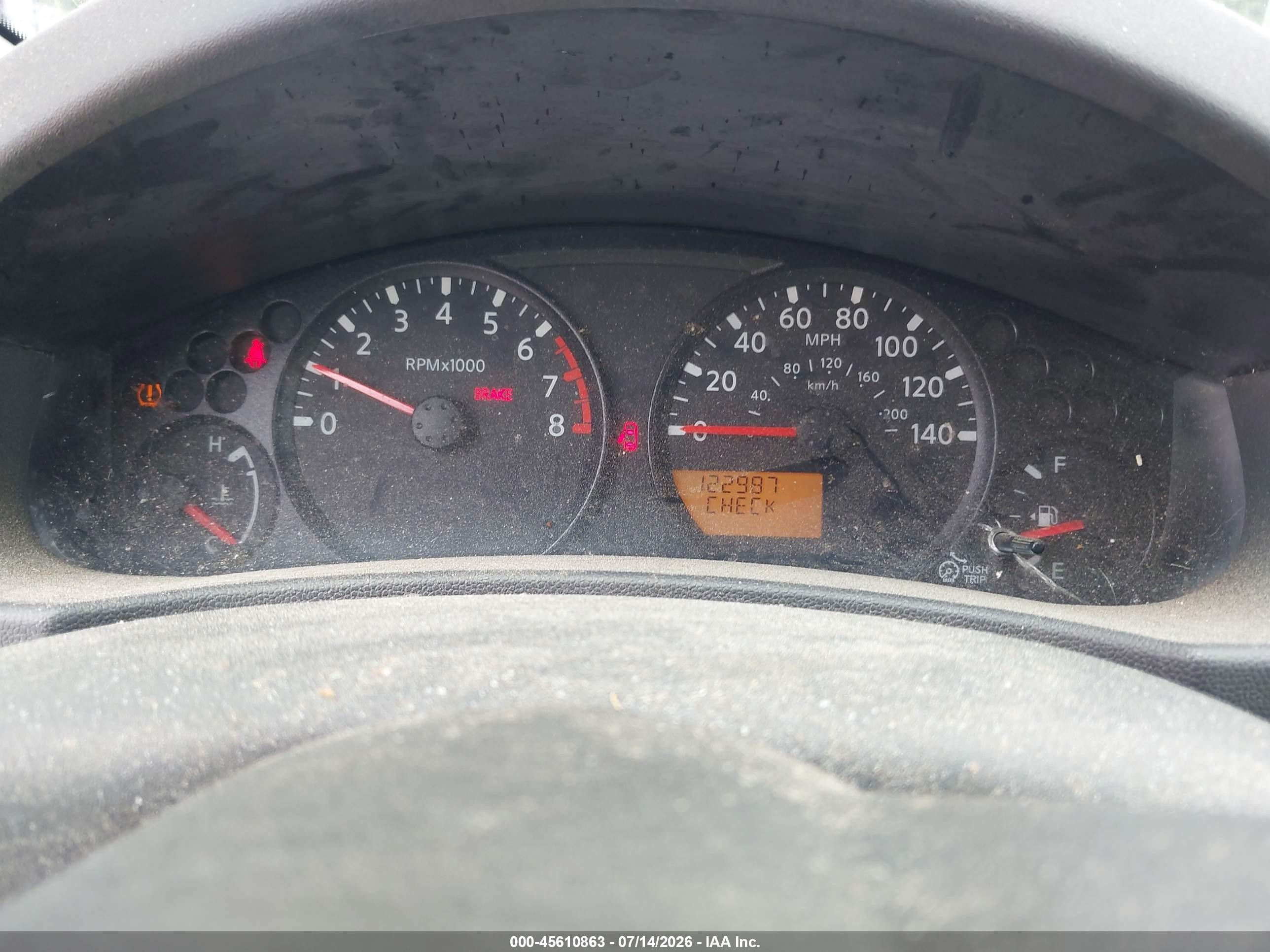 2011 Nissan Frontier S Черный vin: 1N6BD0CT6BC418872
