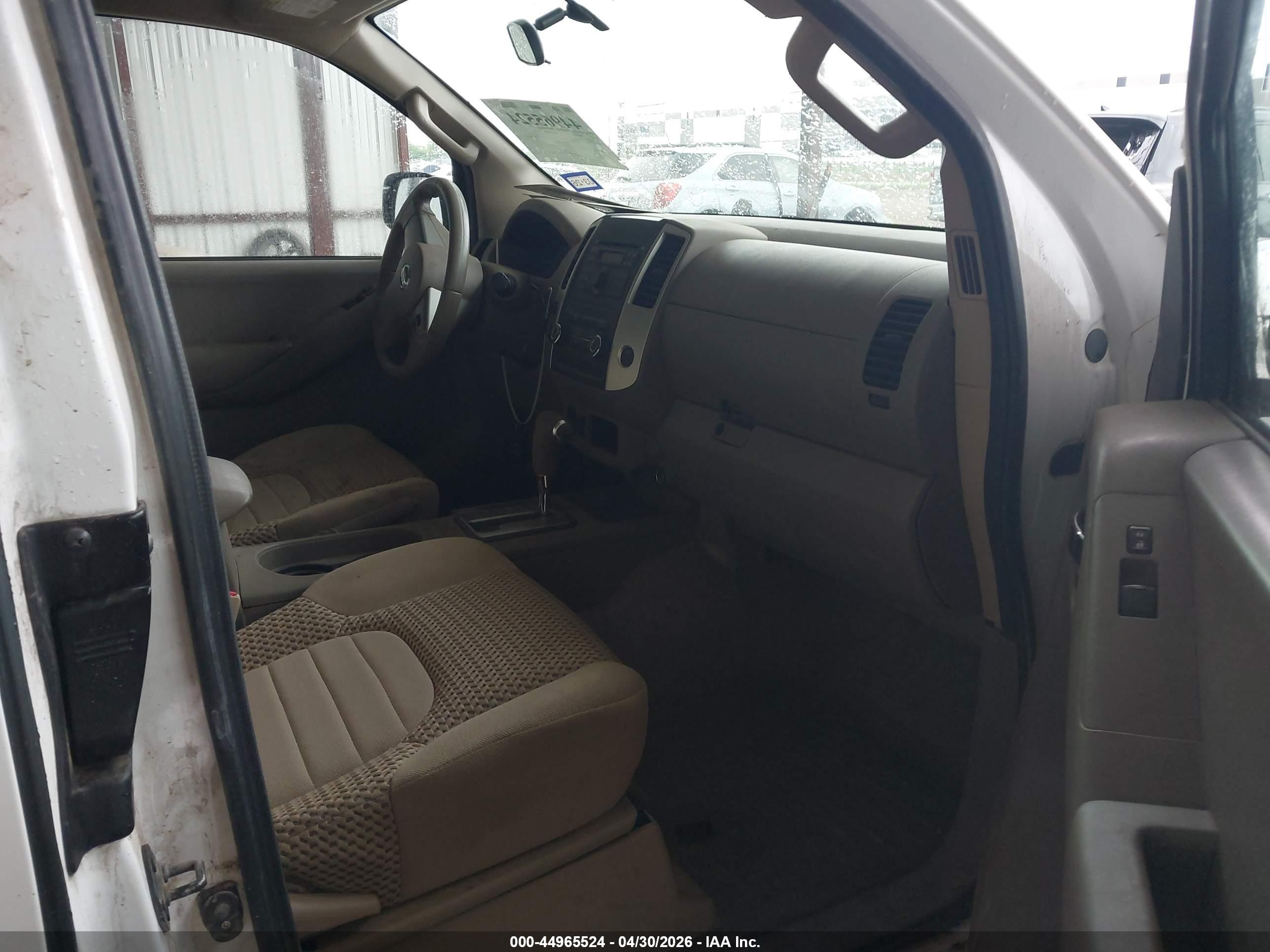 2012 Nissan Frontier Sv-i4 White vin: 1N6BD0CT6CC481181