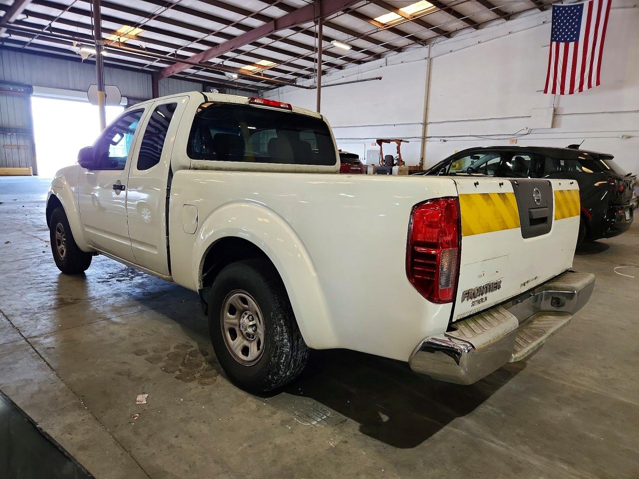 2013 Nissan Frontier S Белый vin: 1N6BD0CT6DN734330