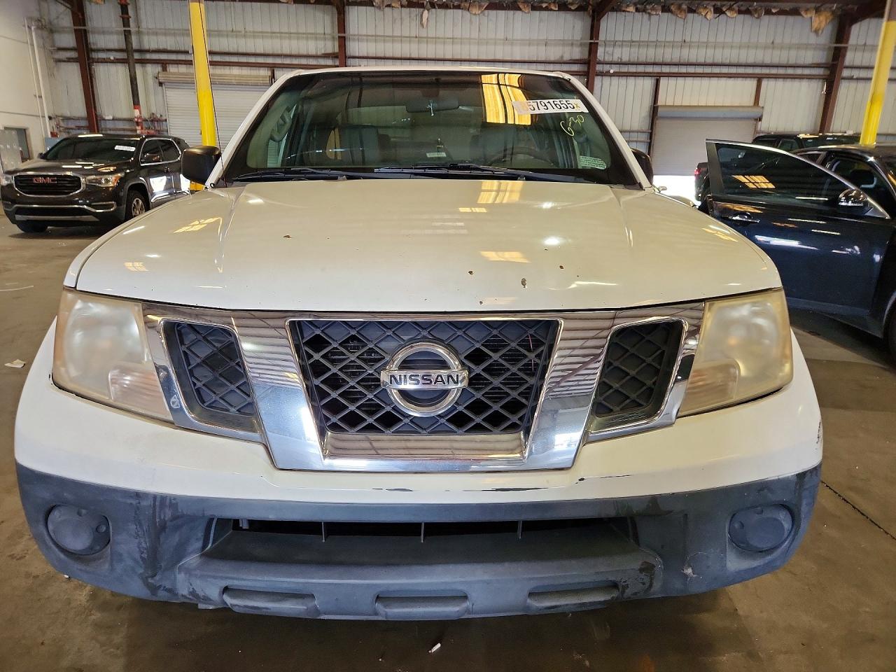 2013 Nissan Frontier S Белый vin: 1N6BD0CT6DN734330