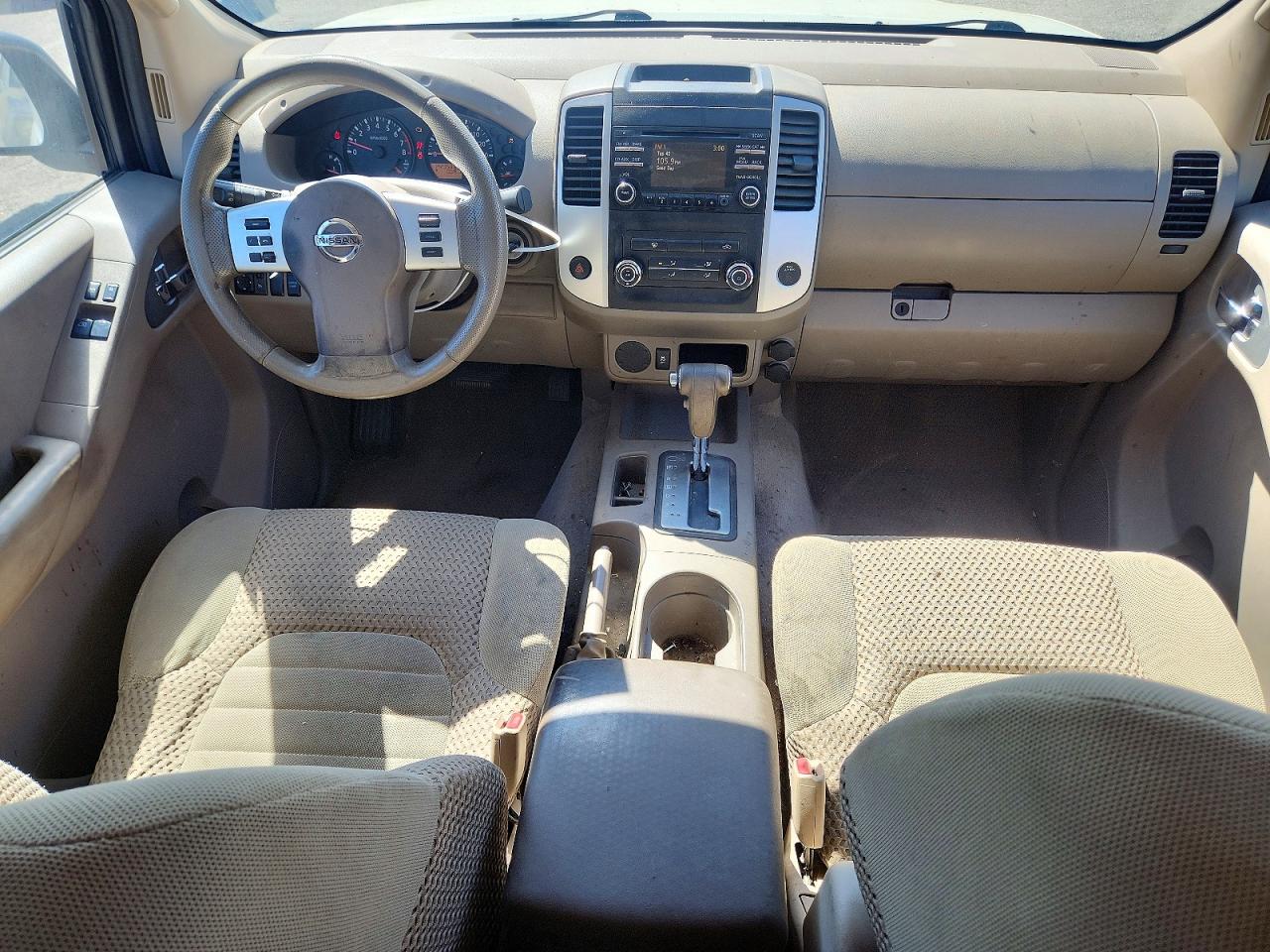 2014 Nissan Frontier Sv White vin: 1N6BD0CT6EN715360