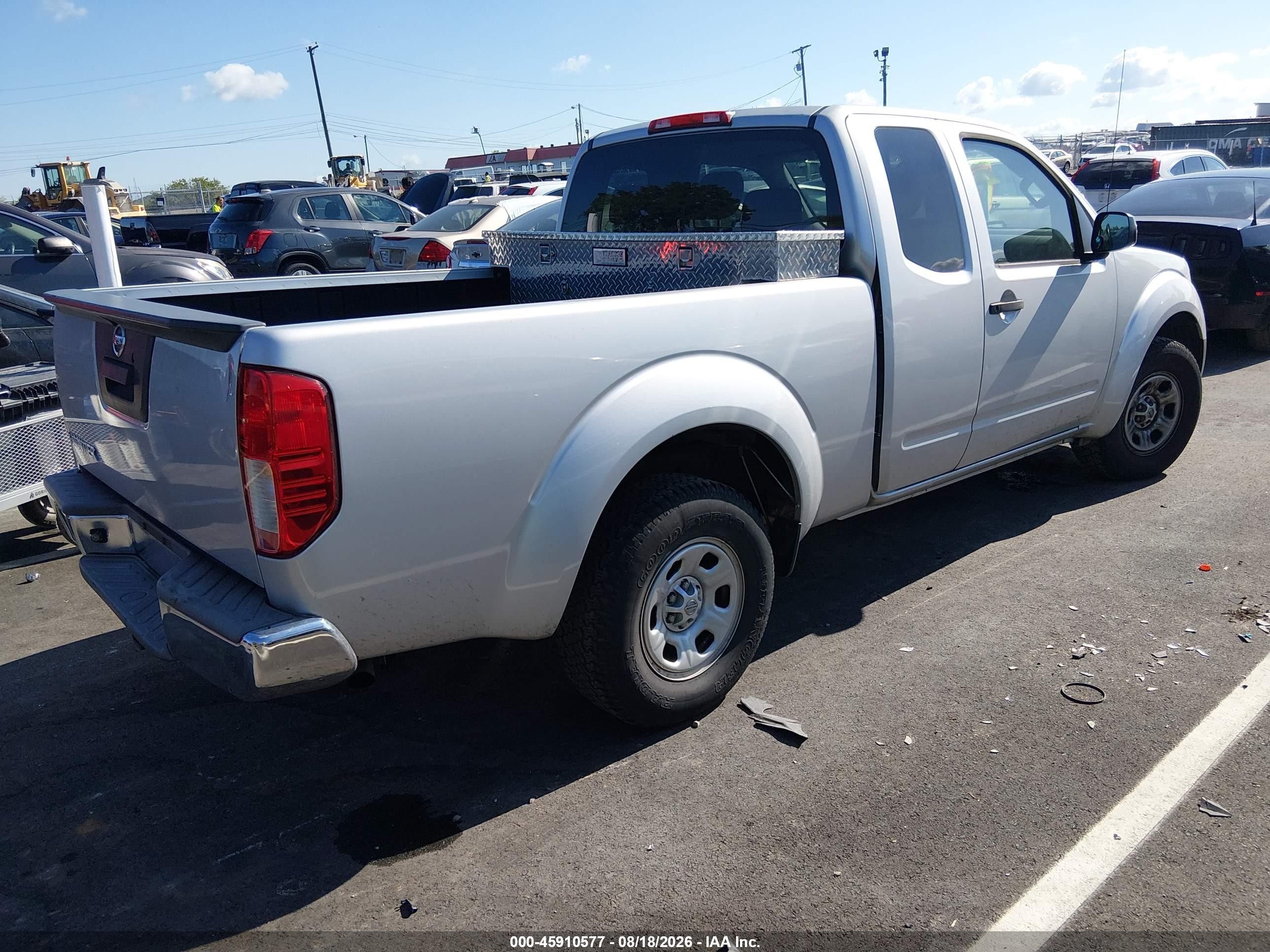 2014 Nissan Frontier S Серебряный vin: 1N6BD0CT6EN720655