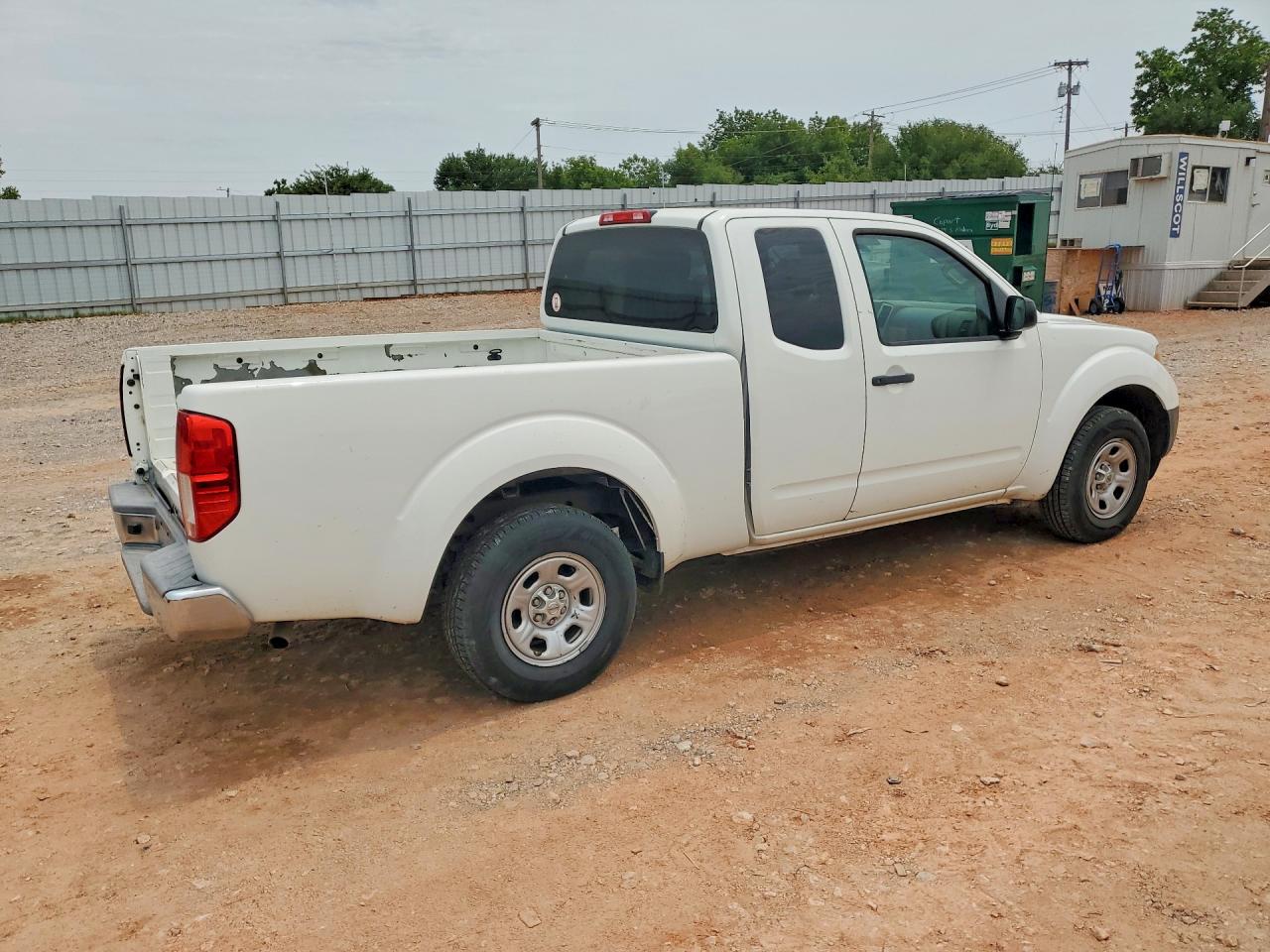 2014 Nissan Frontier S Белый vin: 1N6BD0CT6EN754028