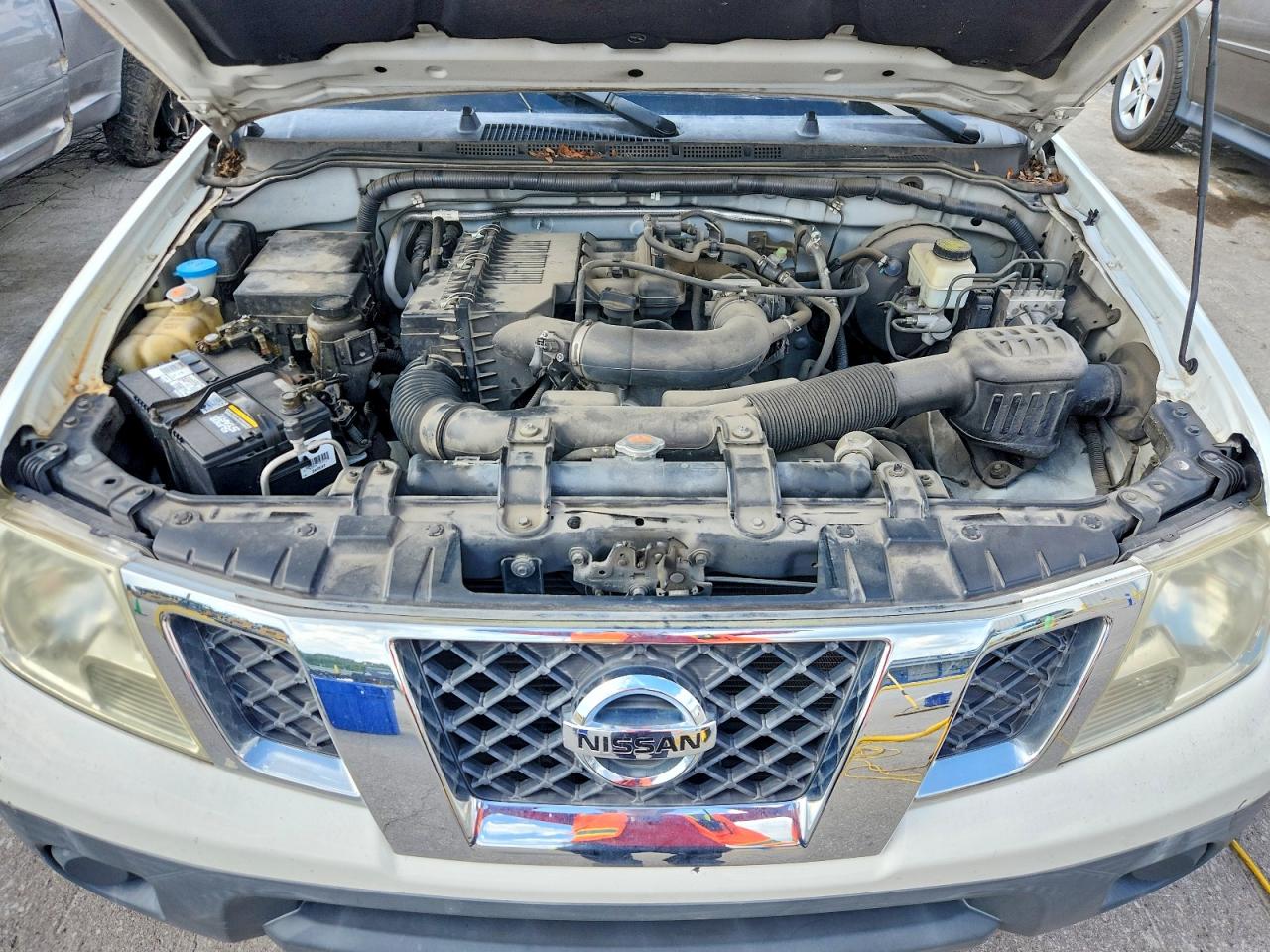 2014 Nissan Frontier S White vin: 1N6BD0CT6EN768382