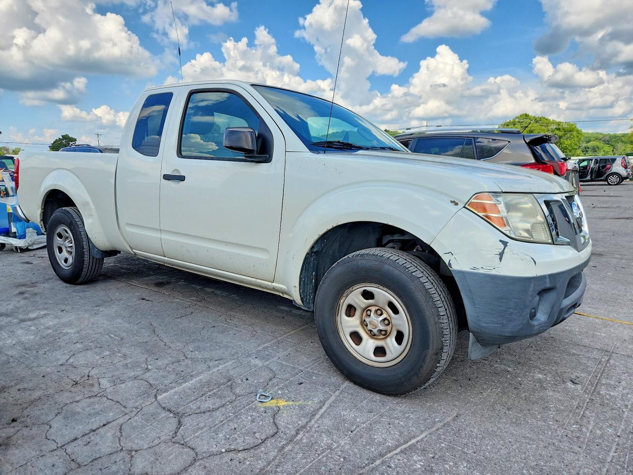 2014 Nissan Frontier S White vin: 1N6BD0CT6EN768382