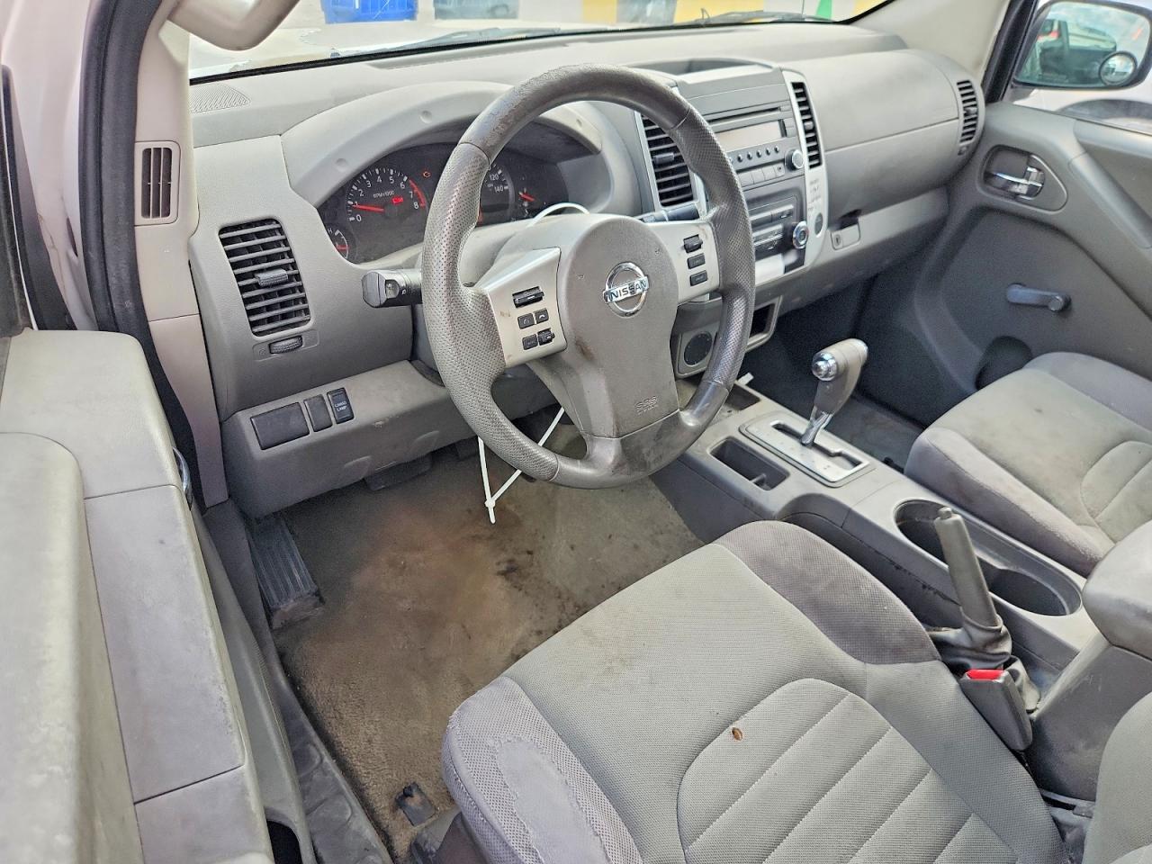 2014 Nissan Frontier S White vin: 1N6BD0CT6EN768382