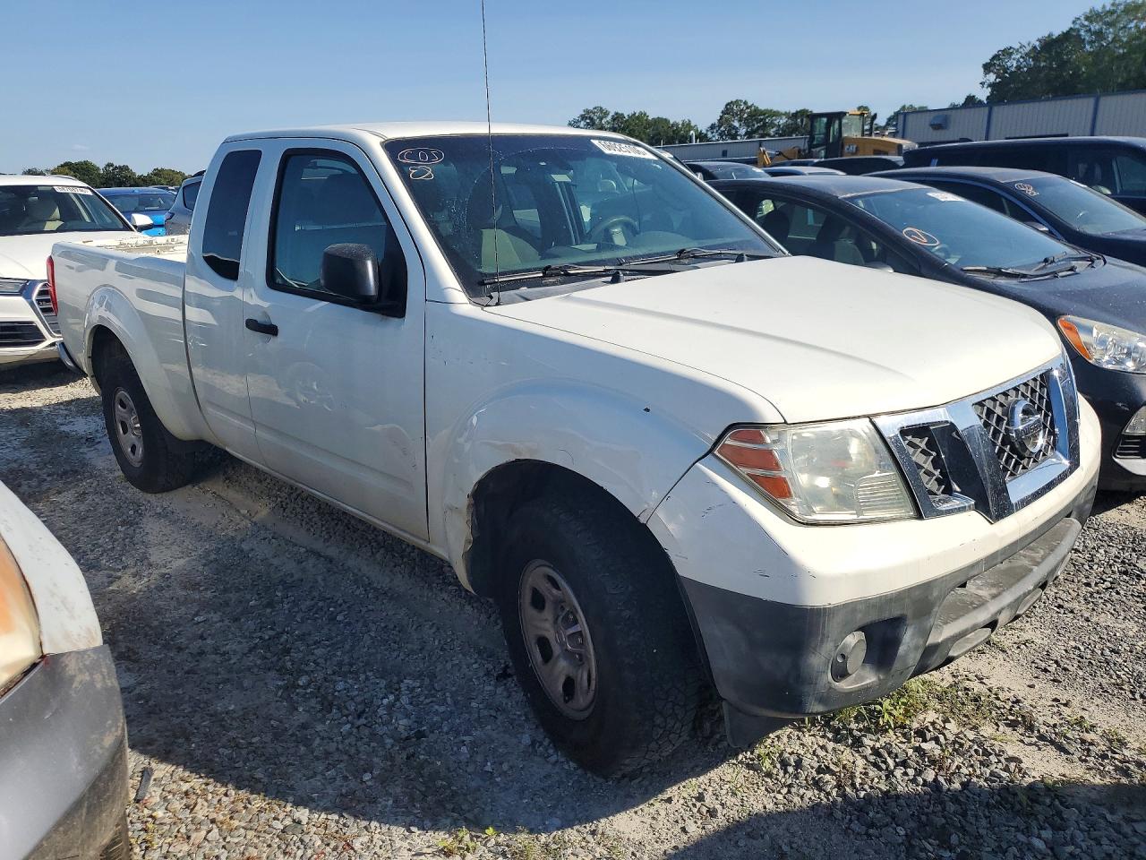 2015 Nissan Frontier S White vin: 1N6BD0CT6FN724139