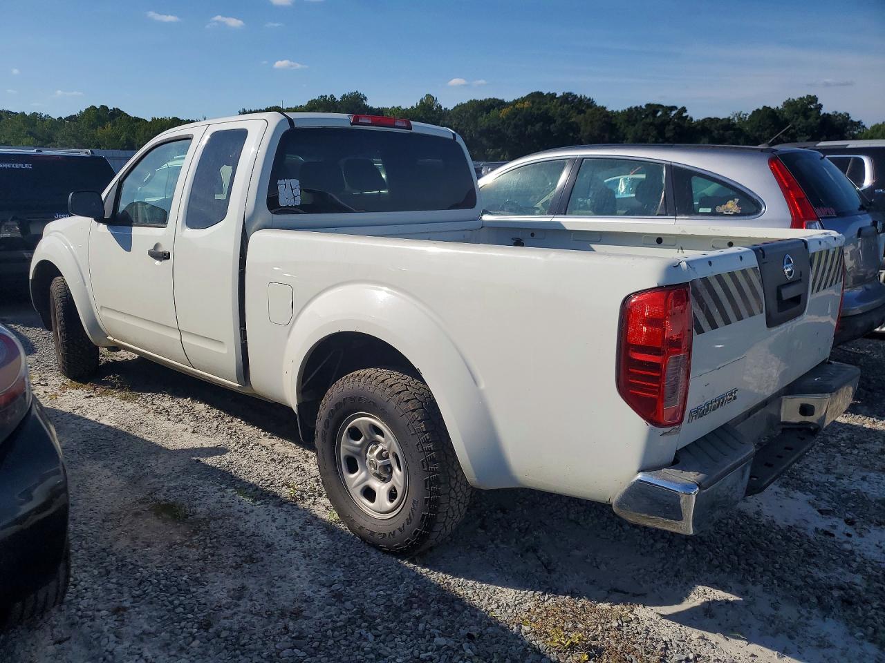 2015 Nissan Frontier S White vin: 1N6BD0CT6FN724139