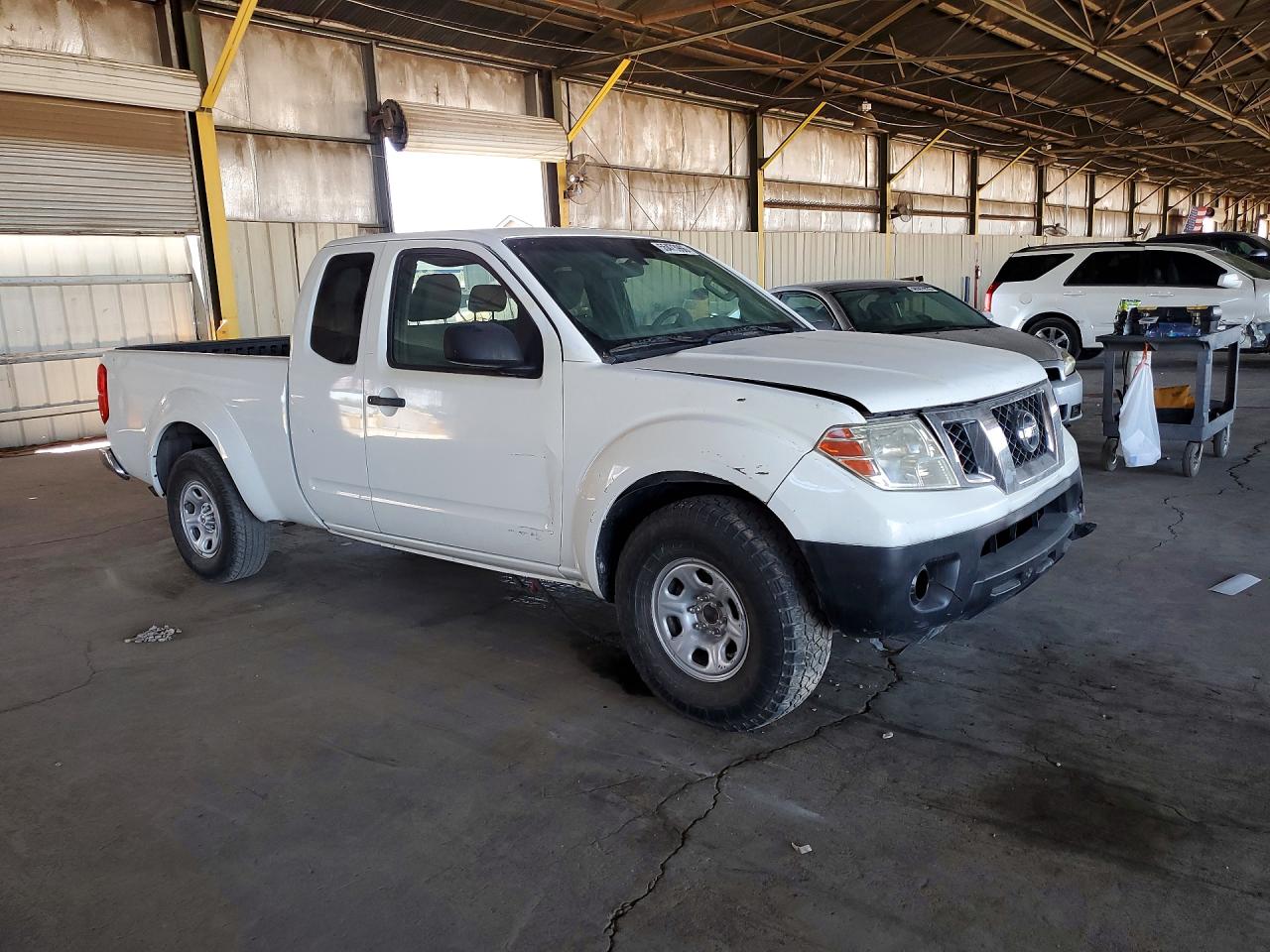 2016 Nissan Frontier S White vin: 1N6BD0CT6GN714535