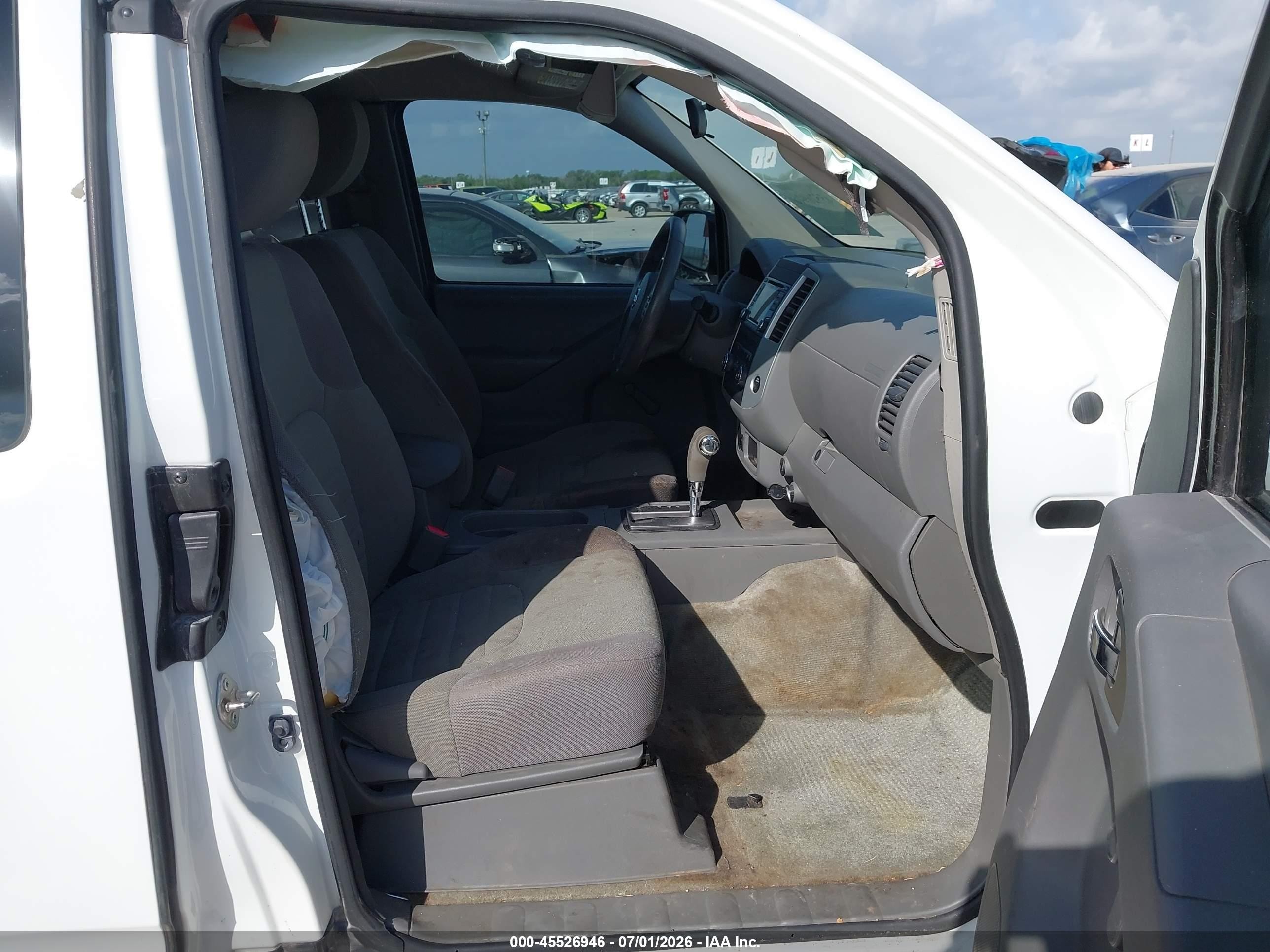 2018 Nissan Frontier S Белый vin: 1N6BD0CT6JN752158
