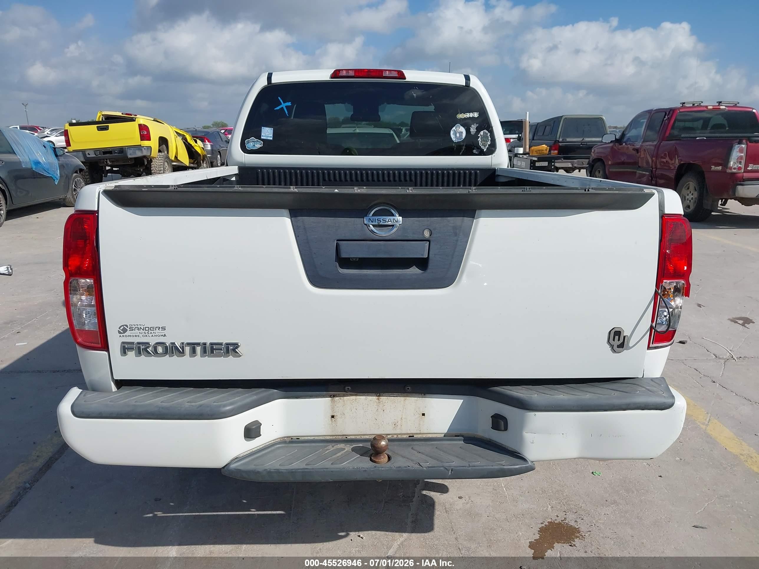 2018 Nissan Frontier S Белый vin: 1N6BD0CT6JN752158