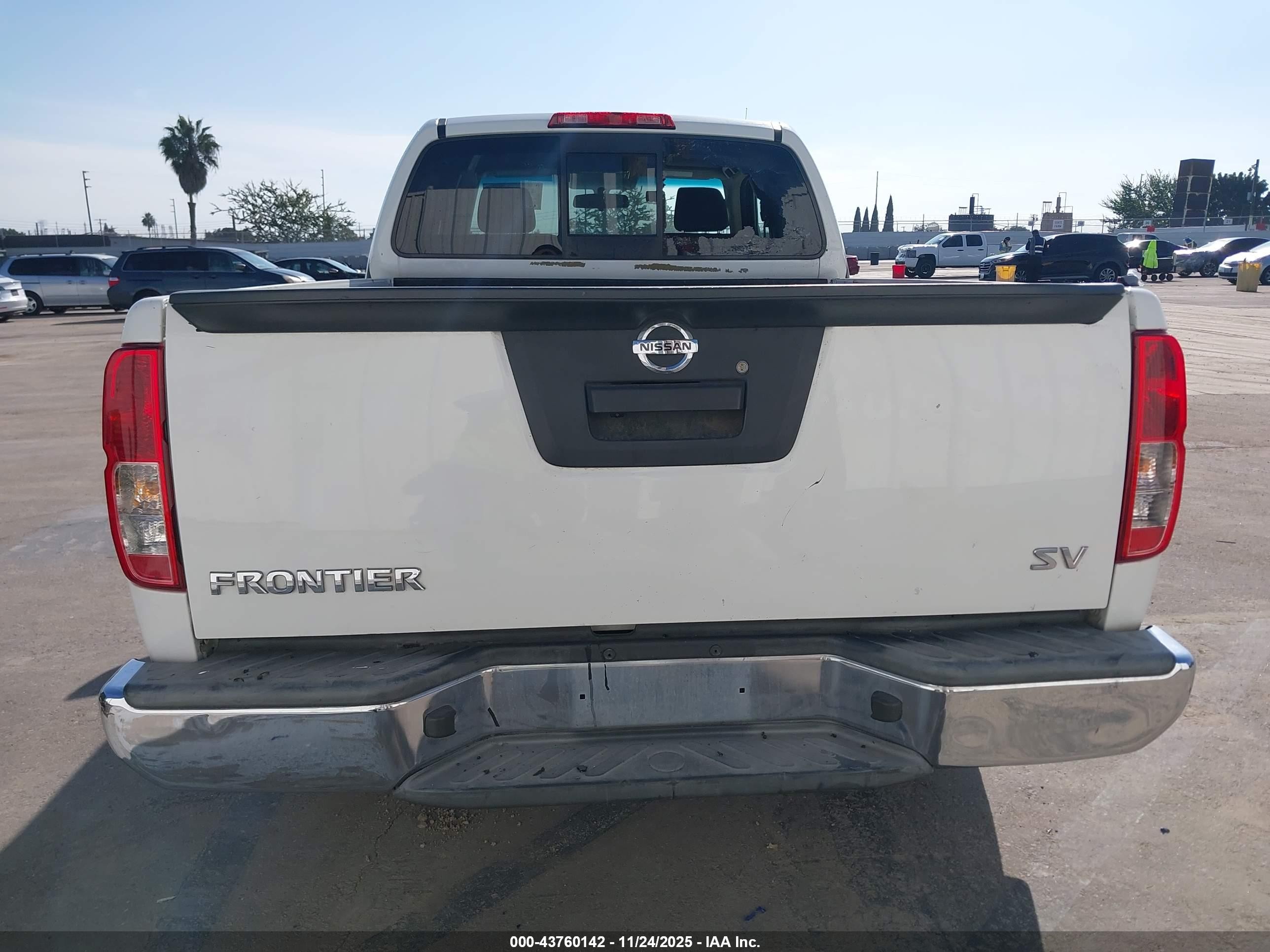 2018 Nissan Frontier Sv-i4 Белый vin: 1N6BD0CT6JN766030