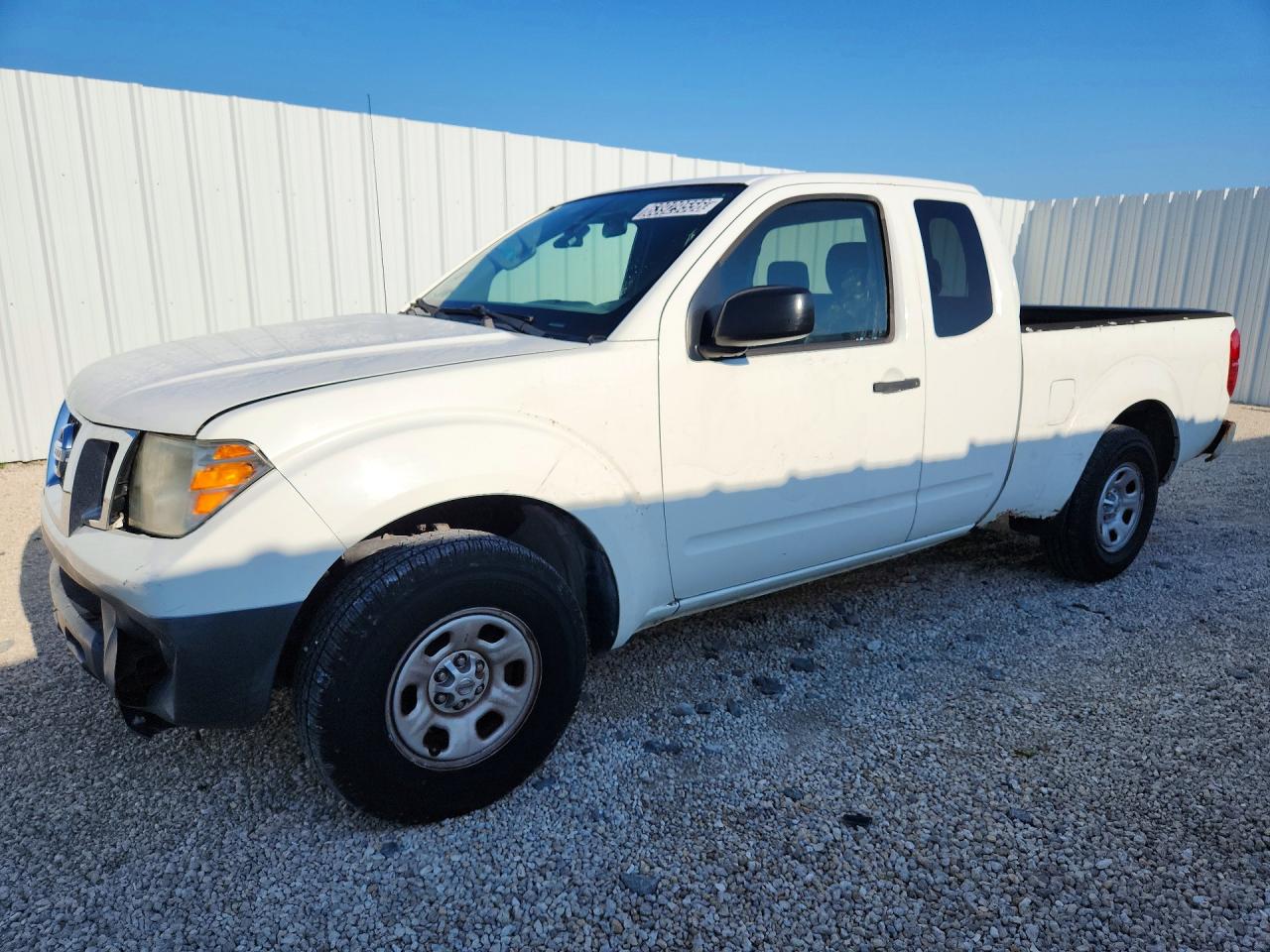 2019 Nissan Frontier S White vin: 1N6BD0CT6KN759807