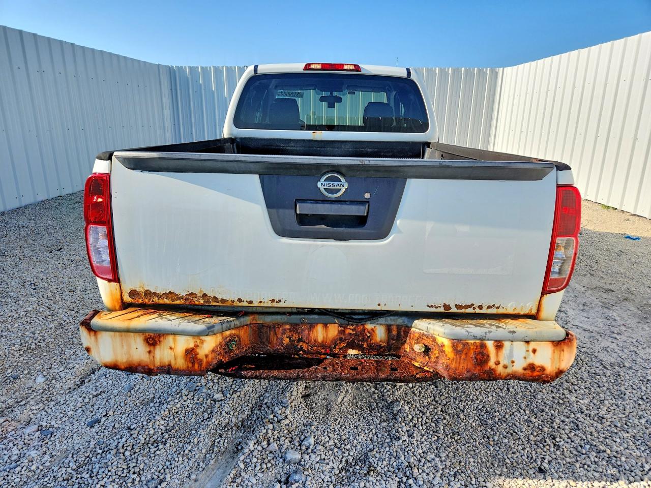 2019 Nissan Frontier S White vin: 1N6BD0CT6KN759807