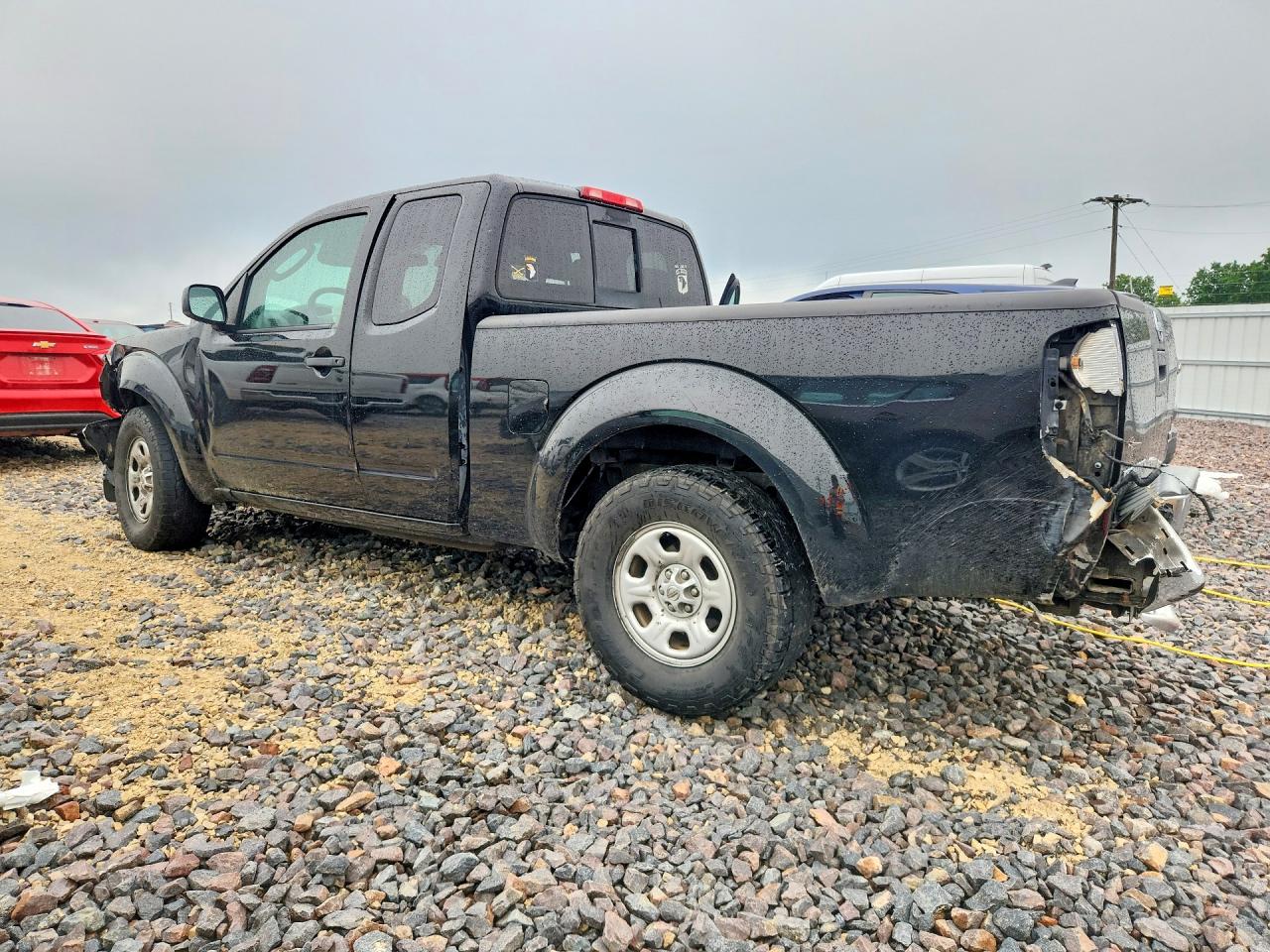 2010 Nissan Frontier Xe Black vin: 1N6BD0CT7AC434416