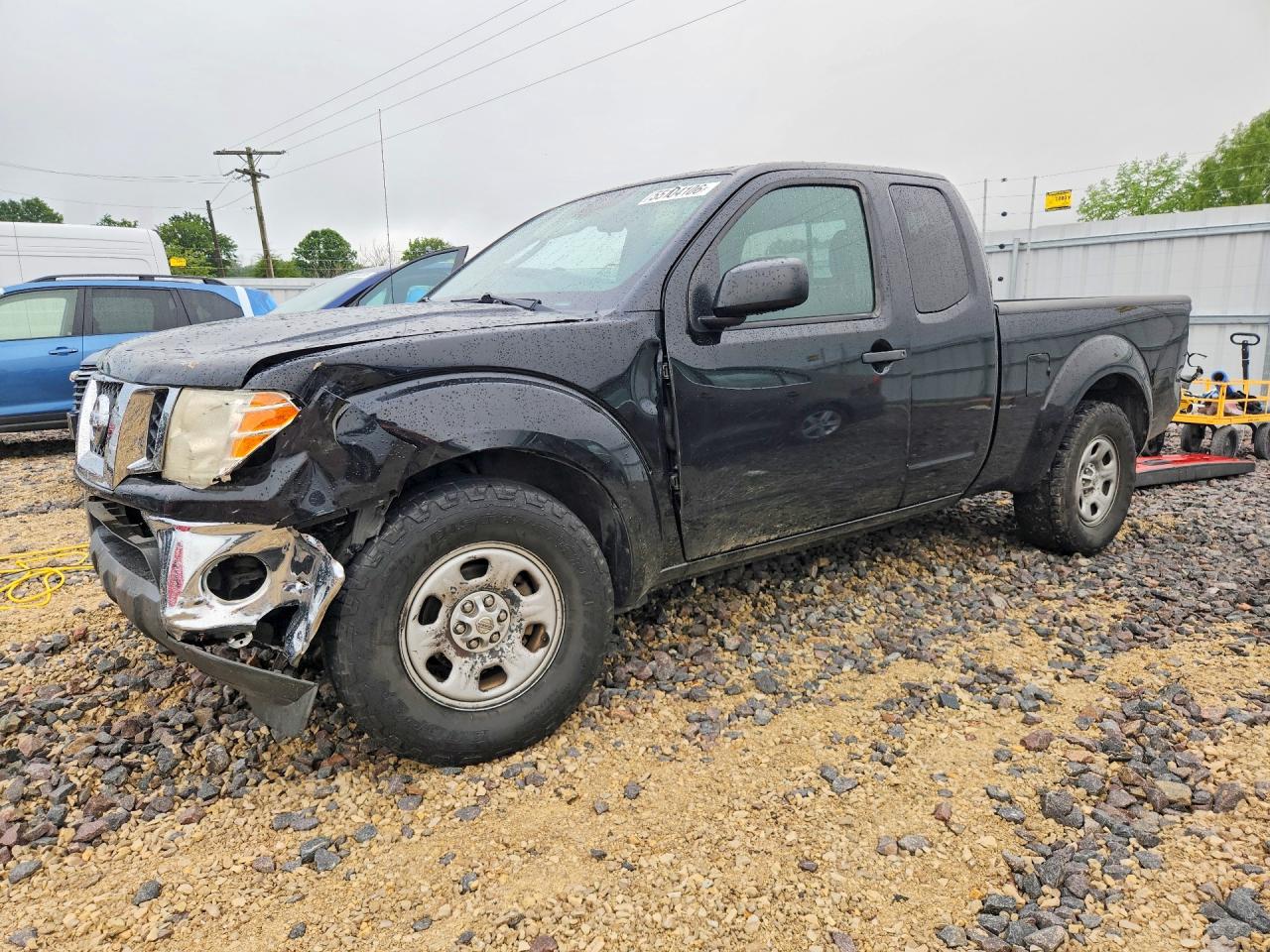 2010 Nissan Frontier Xe Black vin: 1N6BD0CT7AC434416