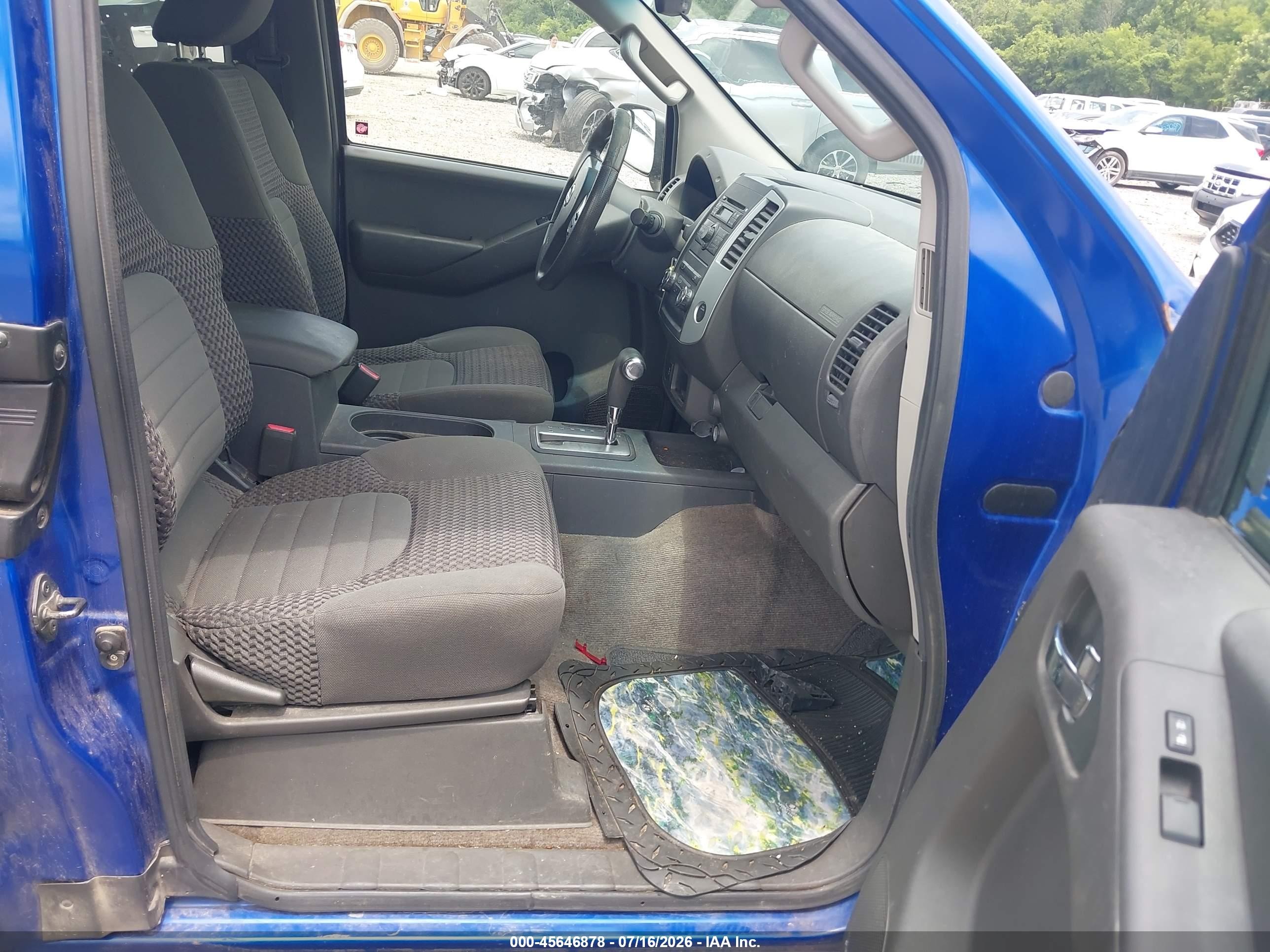 2012 Nissan Frontier Sv-i4 Blue vin: 1N6BD0CT7CC459609