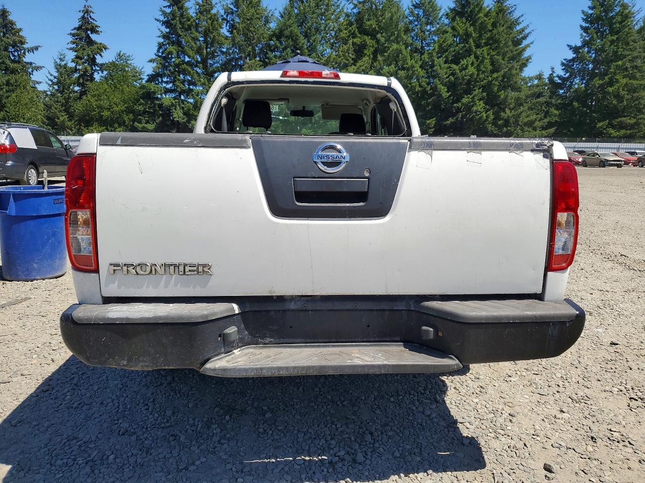 2012 Nissan Frontier S White vin: 1N6BD0CT7CC478029