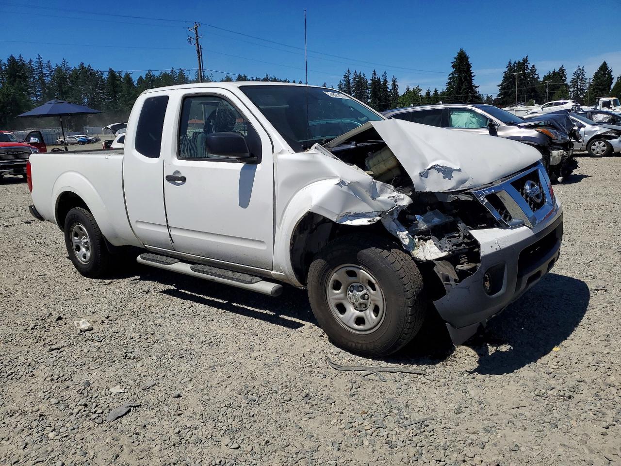 2012 Nissan Frontier S White vin: 1N6BD0CT7CC478029