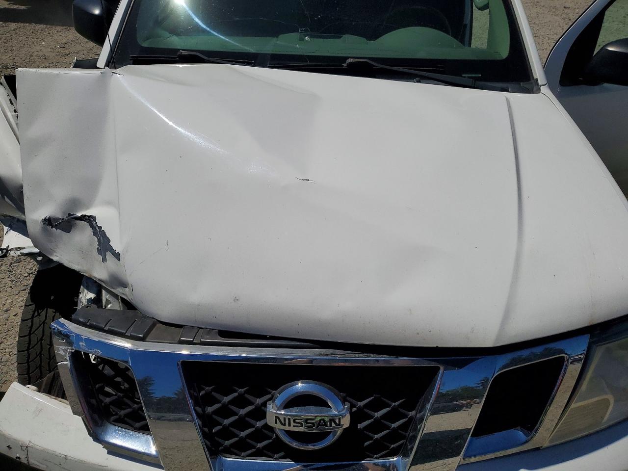 2012 Nissan Frontier S White vin: 1N6BD0CT7CC478029