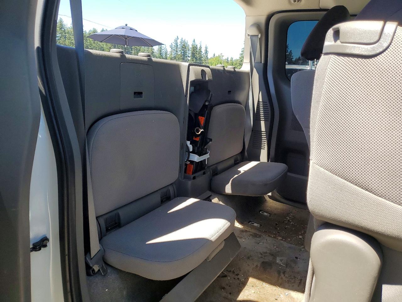 2012 Nissan Frontier S White vin: 1N6BD0CT7CC478029