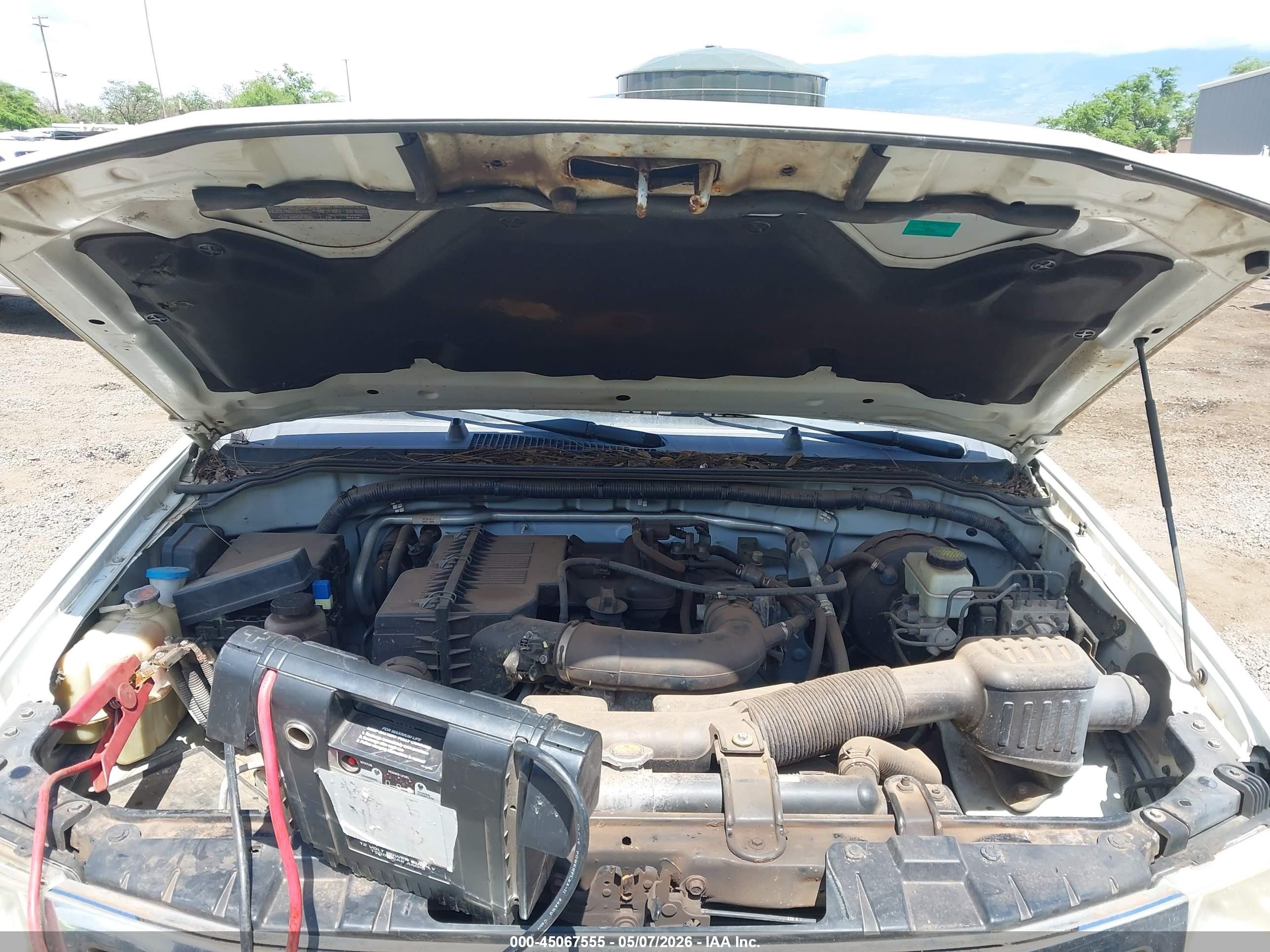 2013 Nissan Frontier S Белый vin: 1N6BD0CT7DN742842