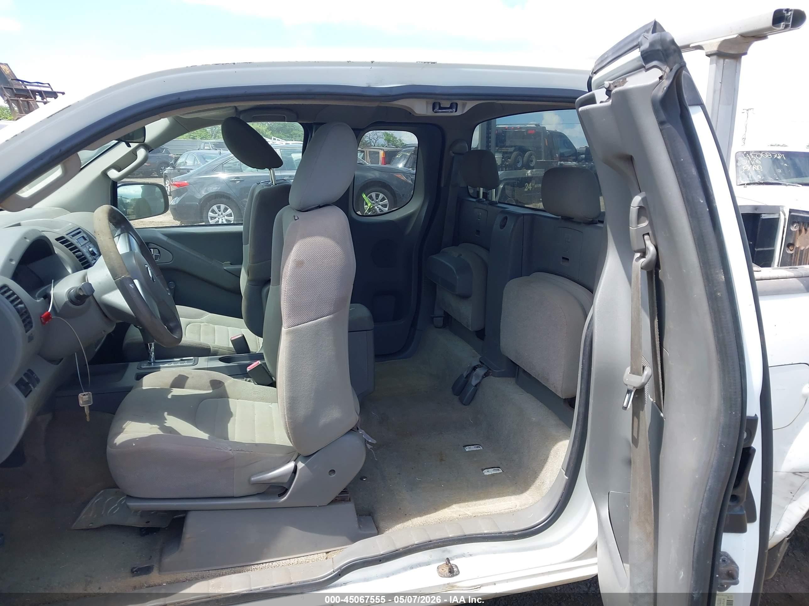 2013 Nissan Frontier S Белый vin: 1N6BD0CT7DN742842