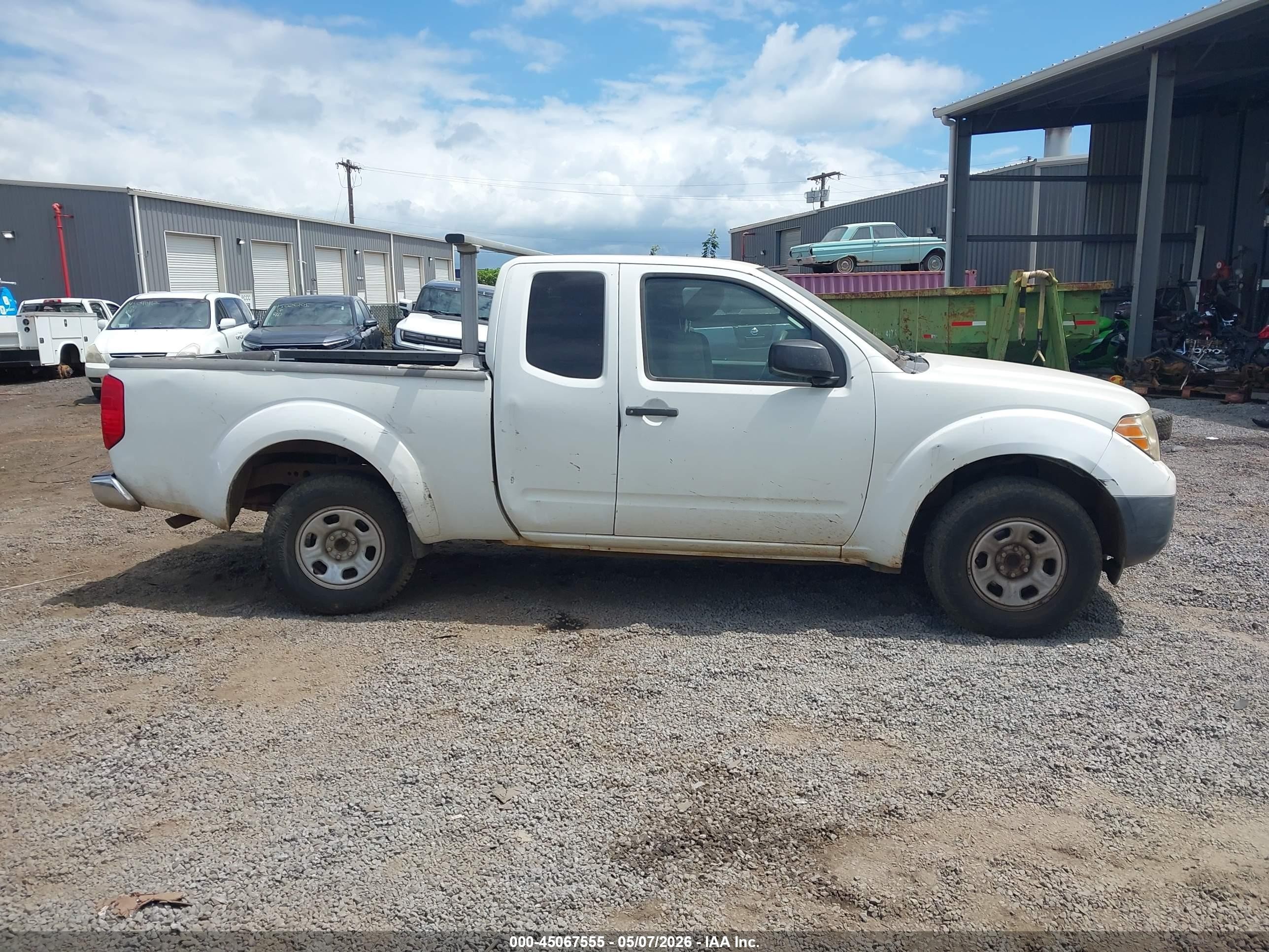 2013 Nissan Frontier S Белый vin: 1N6BD0CT7DN742842
