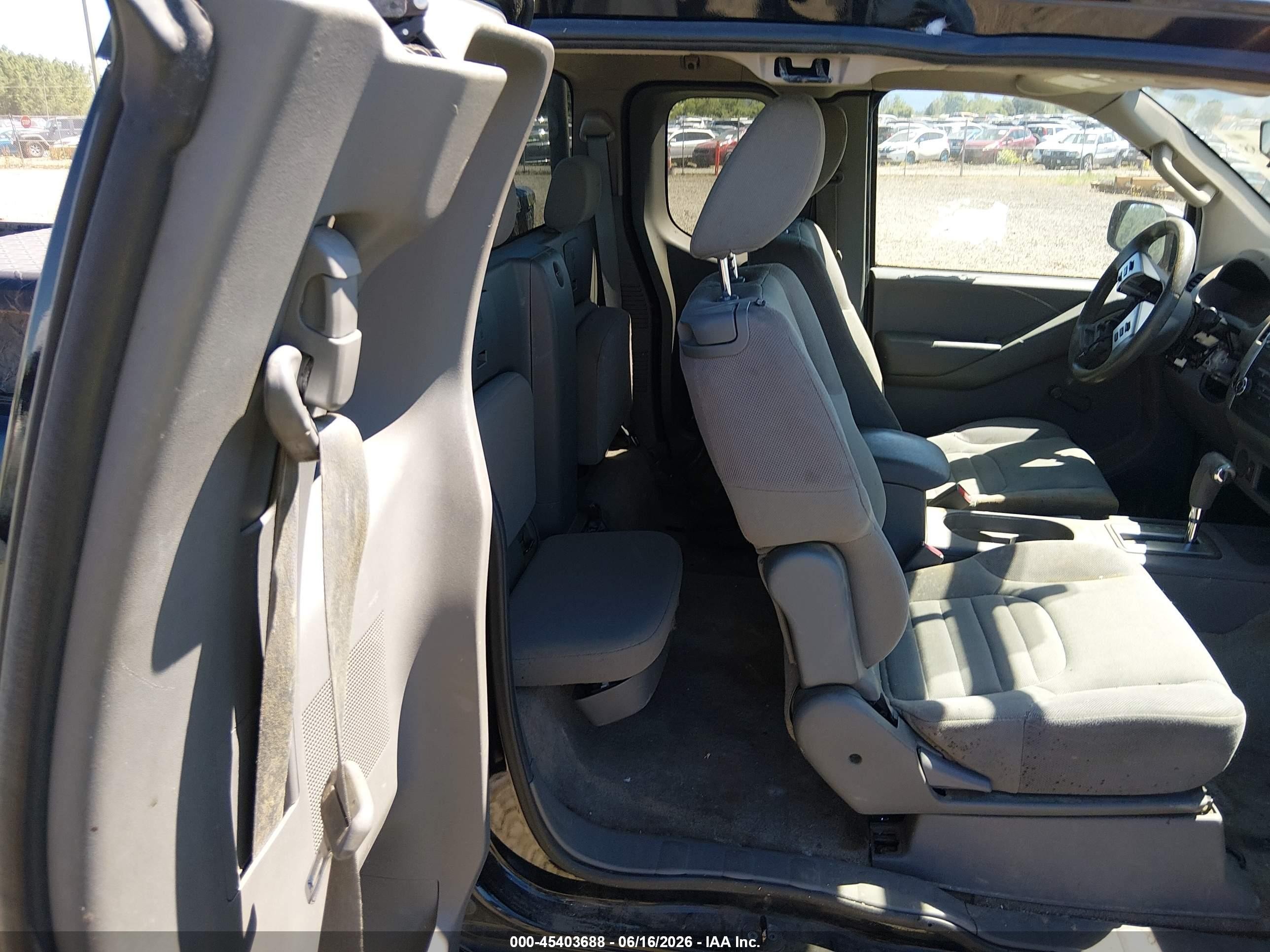 2014 Nissan Frontier S Black vin: 1N6BD0CT7EN721992
