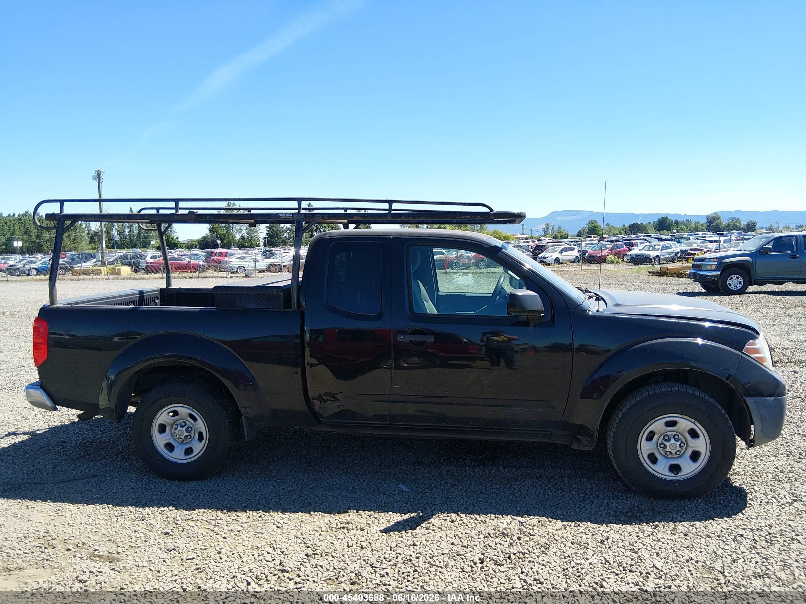 2014 Nissan Frontier S Black vin: 1N6BD0CT7EN721992
