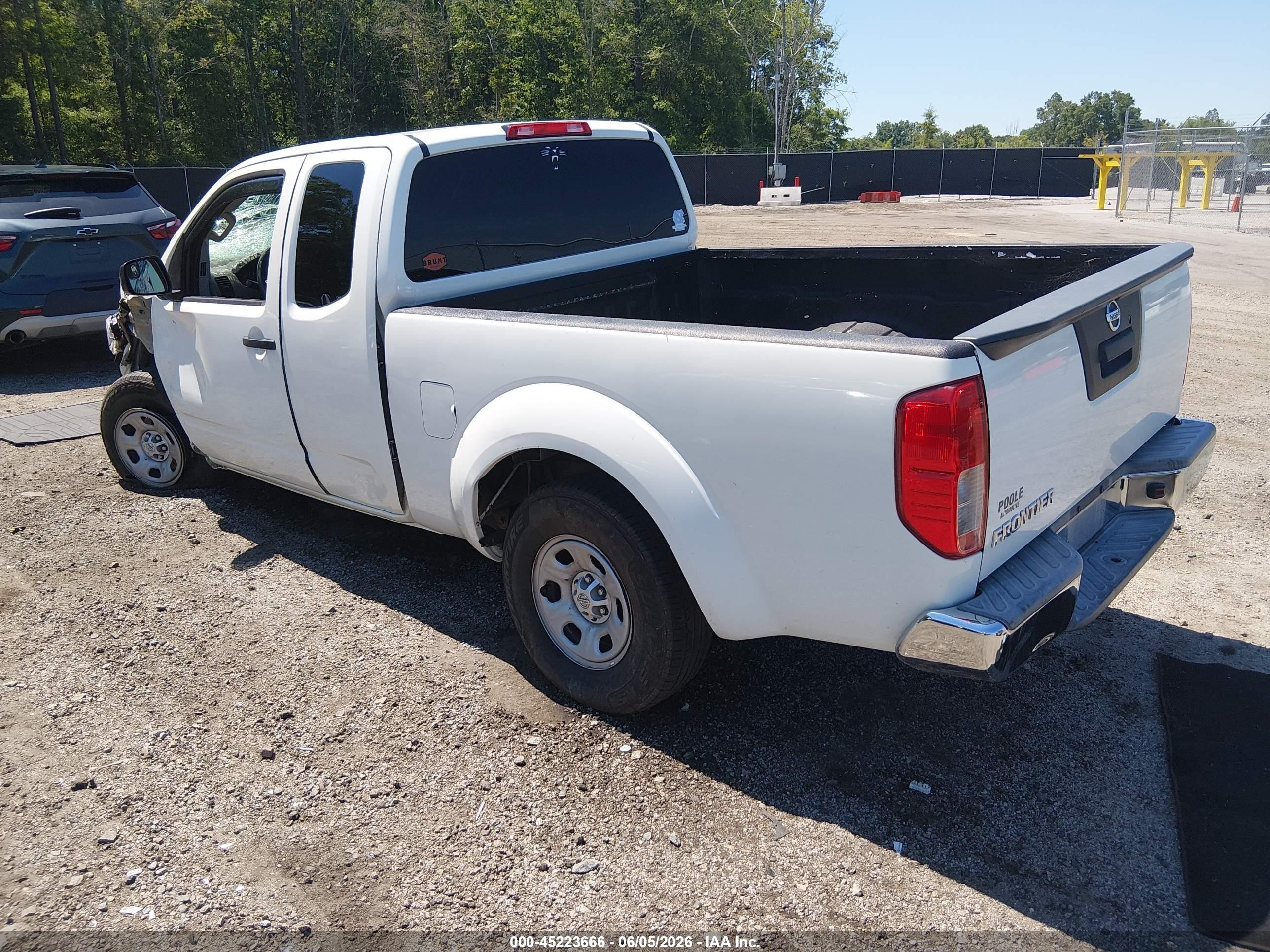 2014 Nissan Frontier S/sv-i4 White vin: 1N6BD0CT7EN768374