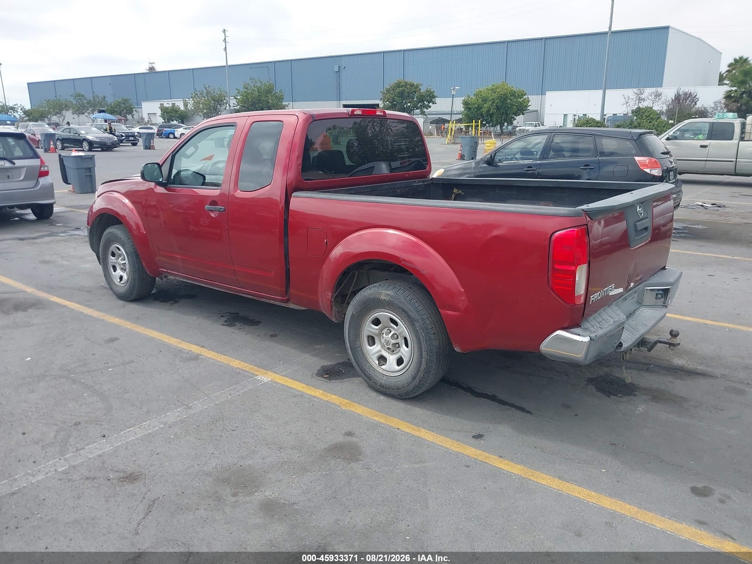2015 Nissan Frontier S/sv-i4 Red vin: 1N6BD0CT7FN708595