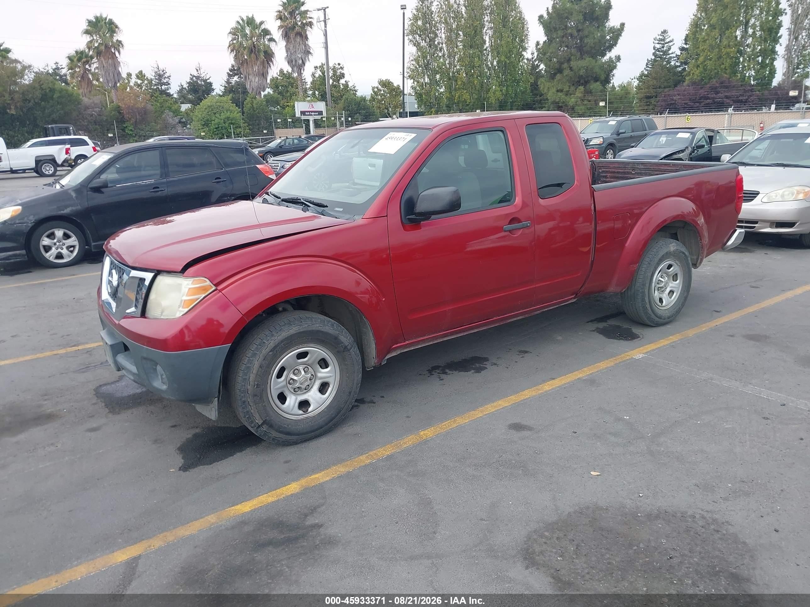 2015 Nissan Frontier S/sv-i4 Red vin: 1N6BD0CT7FN708595