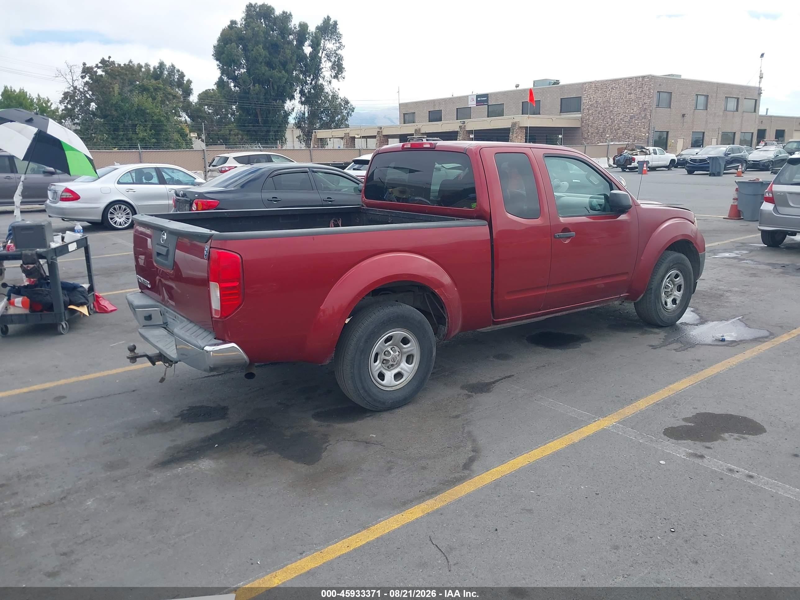 2015 Nissan Frontier S/sv-i4 Red vin: 1N6BD0CT7FN708595