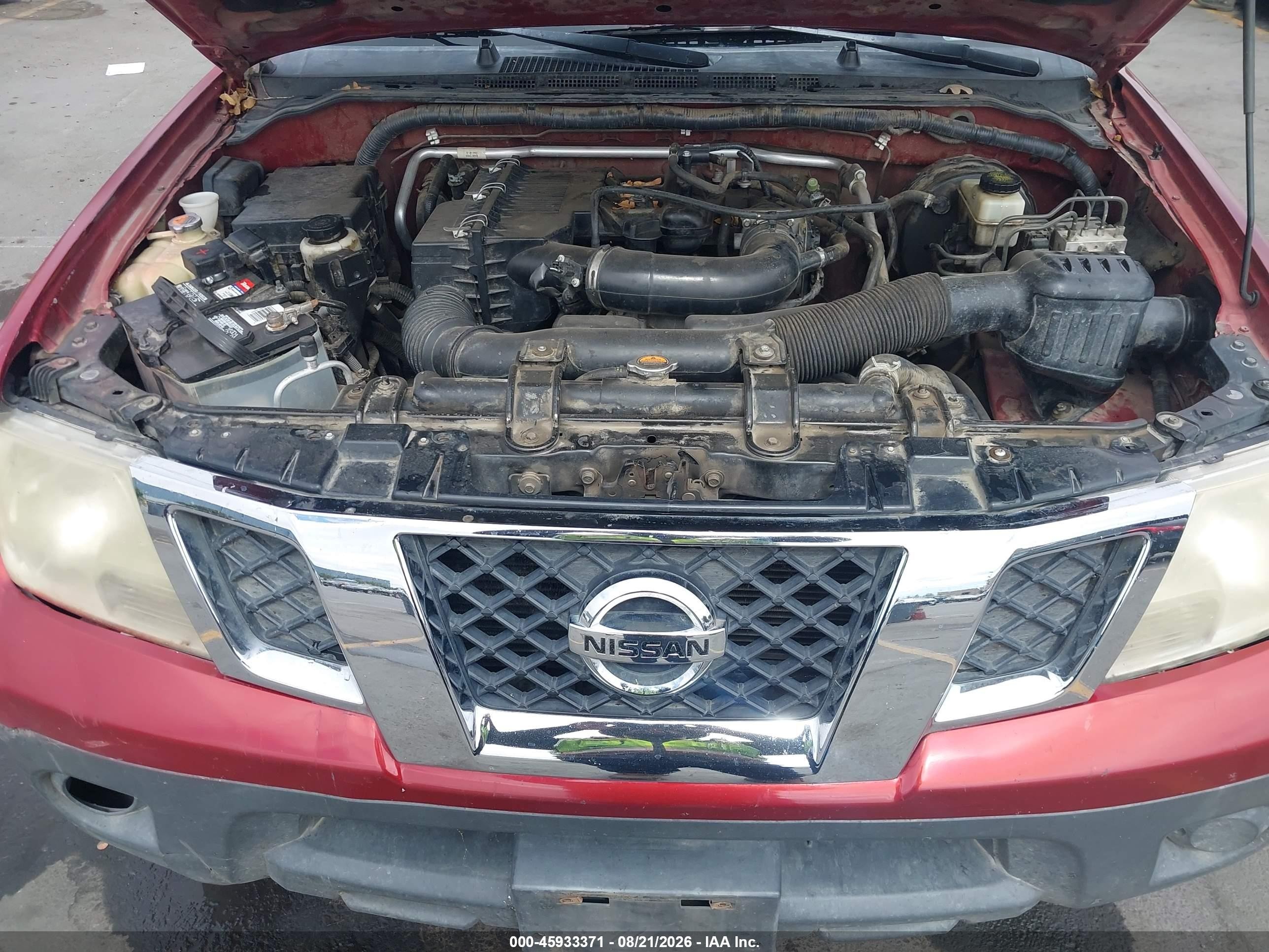 2015 Nissan Frontier S/sv-i4 Red vin: 1N6BD0CT7FN708595