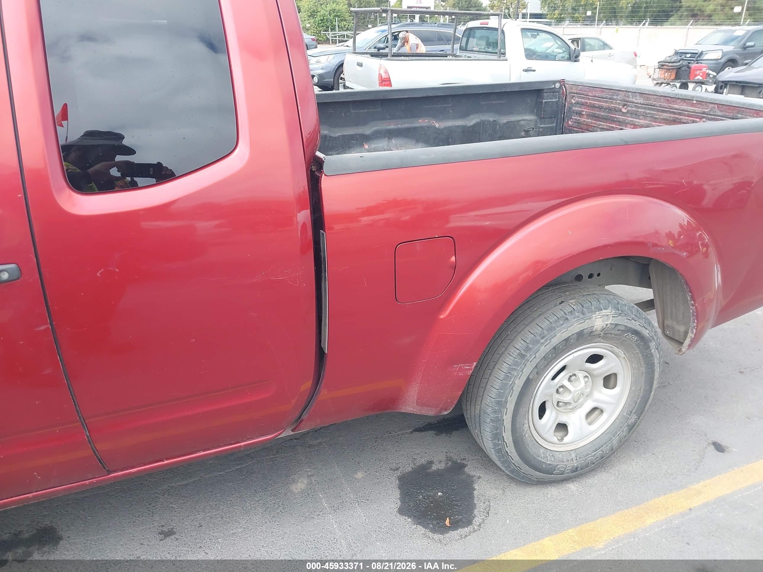 2015 Nissan Frontier S/sv-i4 Red vin: 1N6BD0CT7FN708595