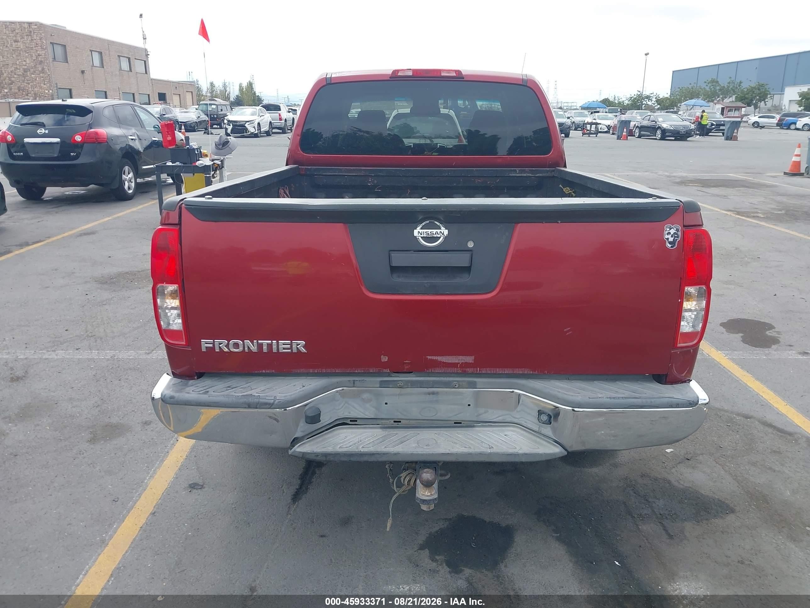 2015 Nissan Frontier S/sv-i4 Red vin: 1N6BD0CT7FN708595