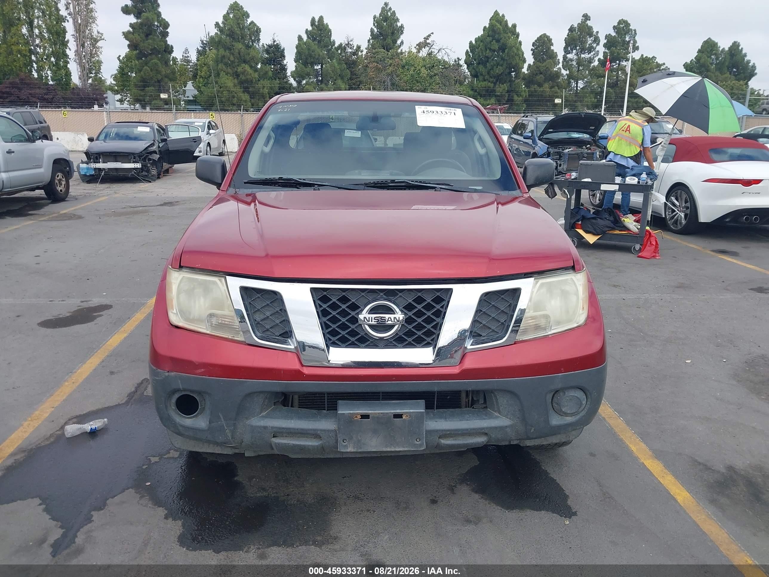 2015 Nissan Frontier S/sv-i4 Red vin: 1N6BD0CT7FN708595