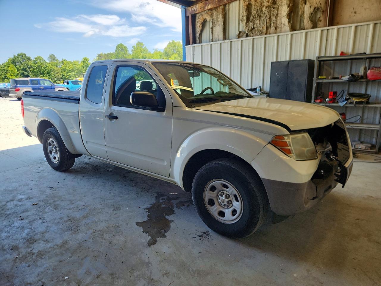 2015 Nissan Frontier S White vin: 1N6BD0CT7FN732623
