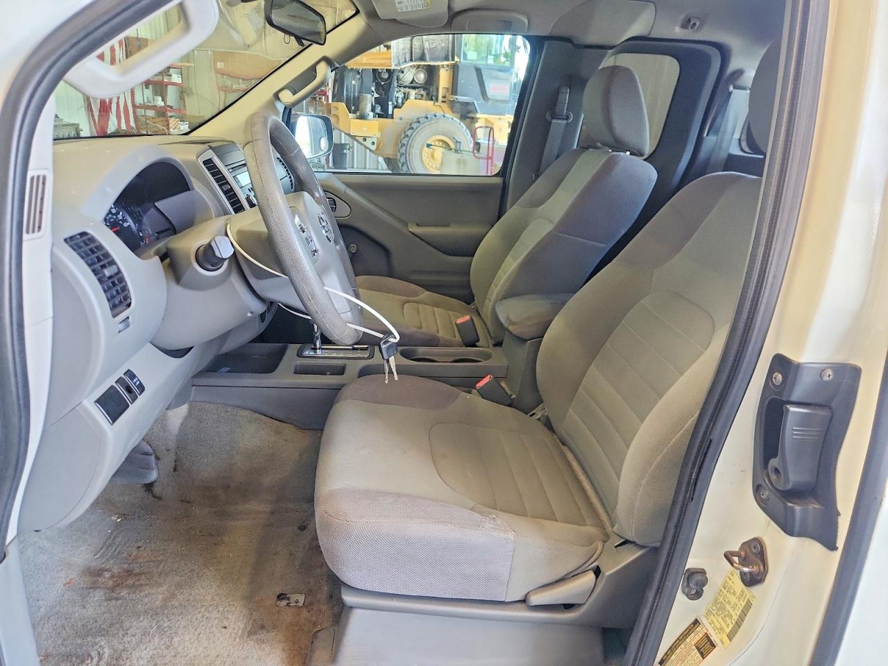 2015 Nissan Frontier S White vin: 1N6BD0CT7FN732623