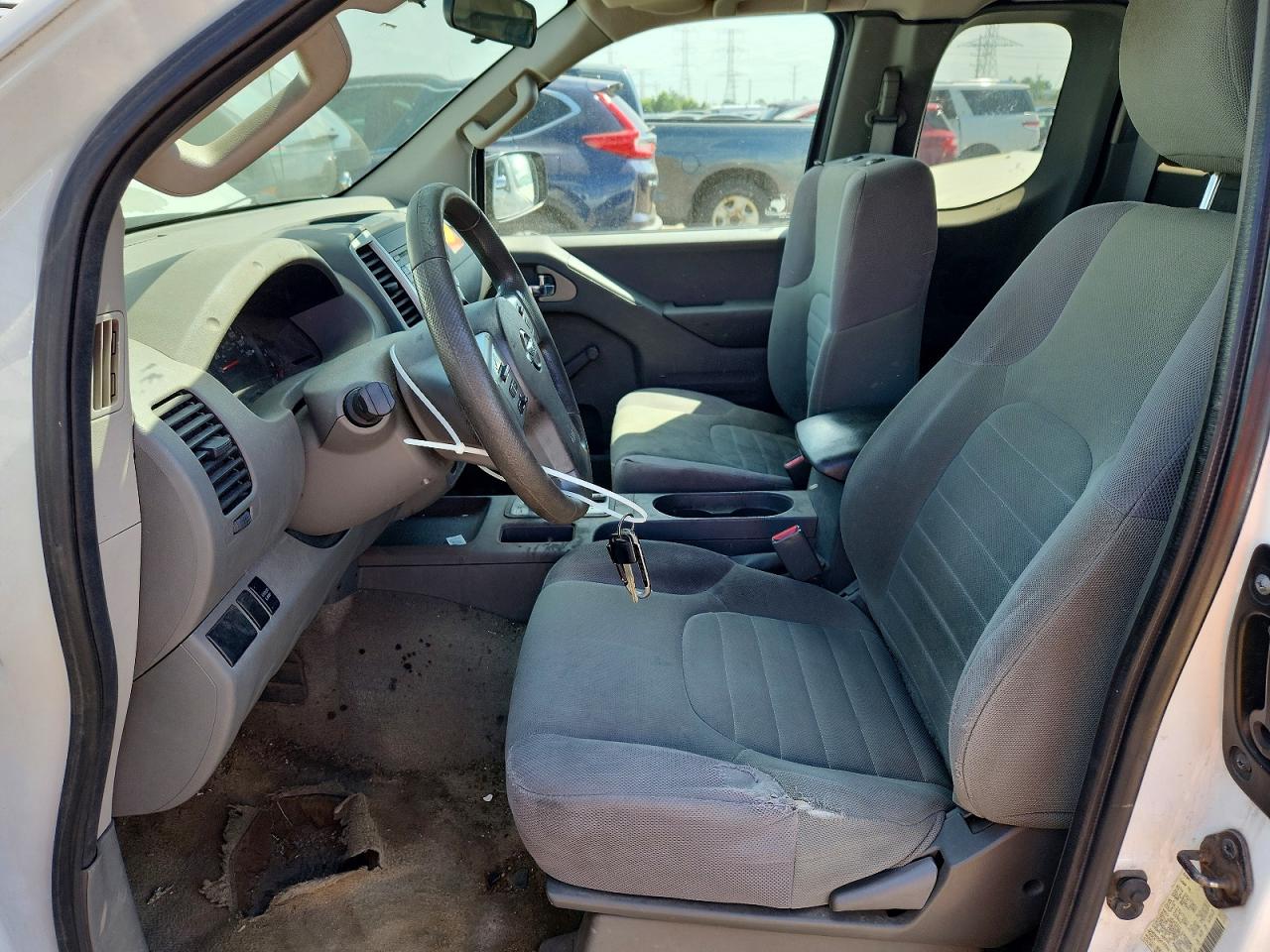 2015 Nissan Frontier S Белый vin: 1N6BD0CT7FN745968
