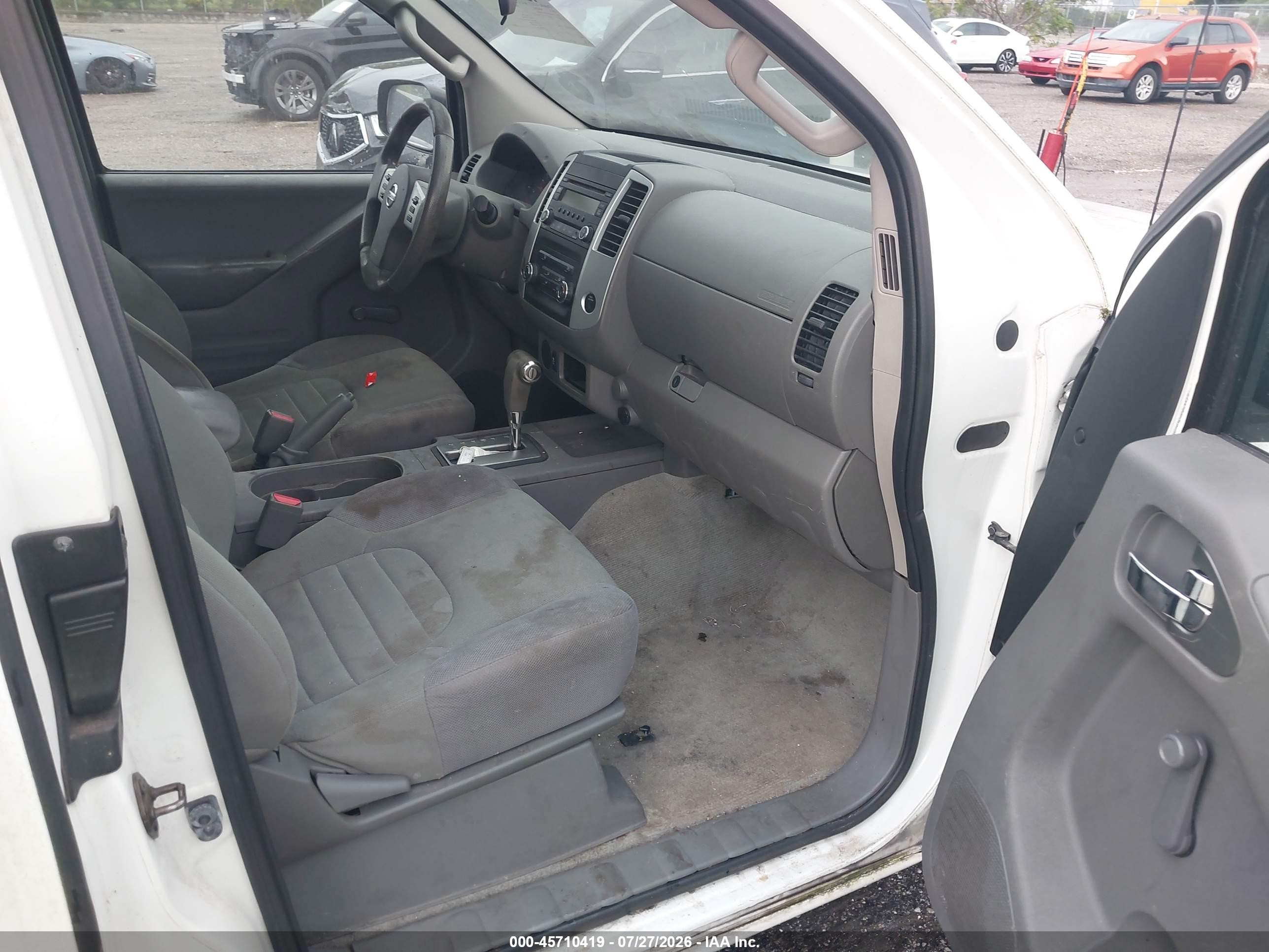 2015 Nissan Frontier S/sv-i4 White vin: 1N6BD0CT7FN748689