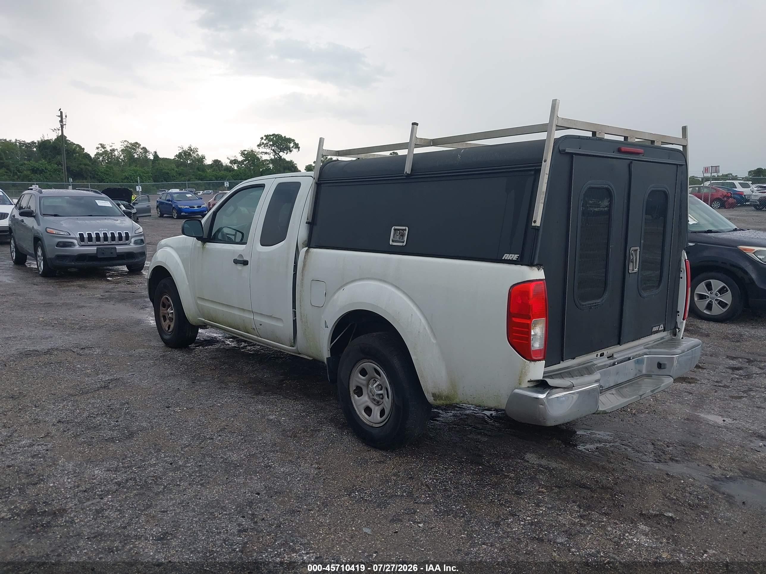 2015 Nissan Frontier S/sv-i4 White vin: 1N6BD0CT7FN748689